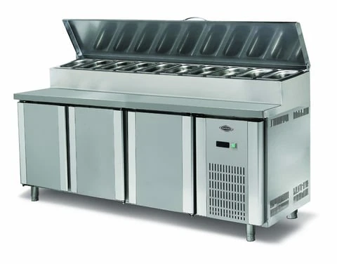 Empero Pizza Hazırlık Dolabı 3 Kapılı 200x70x85