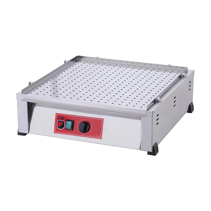 SilverInox Islak Hamburger Isıtıcı, Camsız, 55x55x20 cm