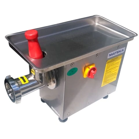 Mateka 12 No Et Kıyma Makinesi İleri Geri Özellikli Paslanmaz Çelik 230 V EPA-12DM