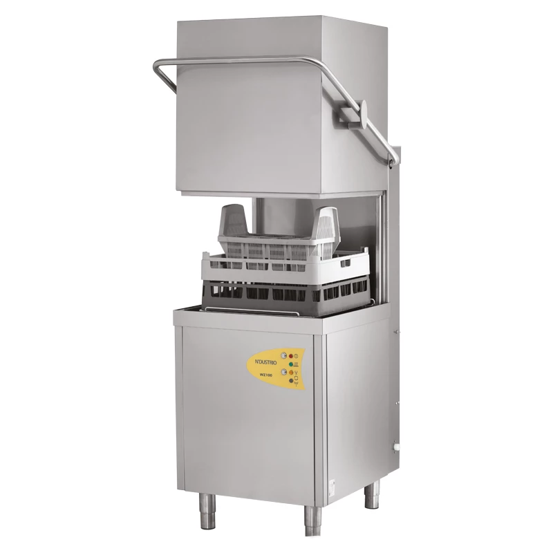 Ndustrio Giyotin Tip Bulaşık Makinesi, Drenaj Pompalı, 1000 Tabak/Saat