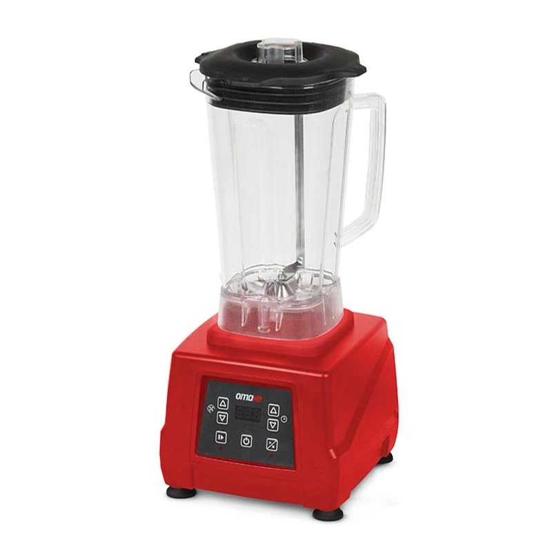 Omake Buz Kırıcı Dijital Bar Blender 3 L, Kapak Sensörlü, Kırmızı