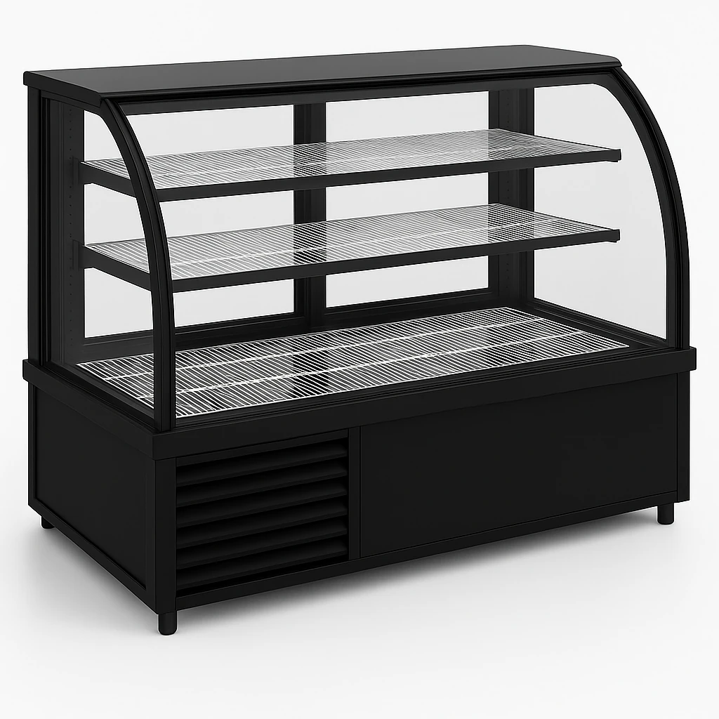 Bombe Camlı Kebap Teşhir Dolabı, Boyalı