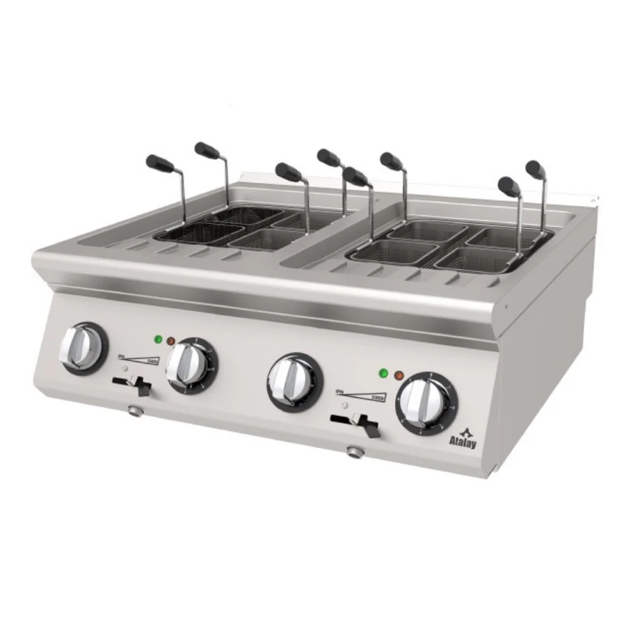 Atalay 8 Sepetli Makarna Haşlama Makinesi Elektrikli  40x73x30 10 Kw