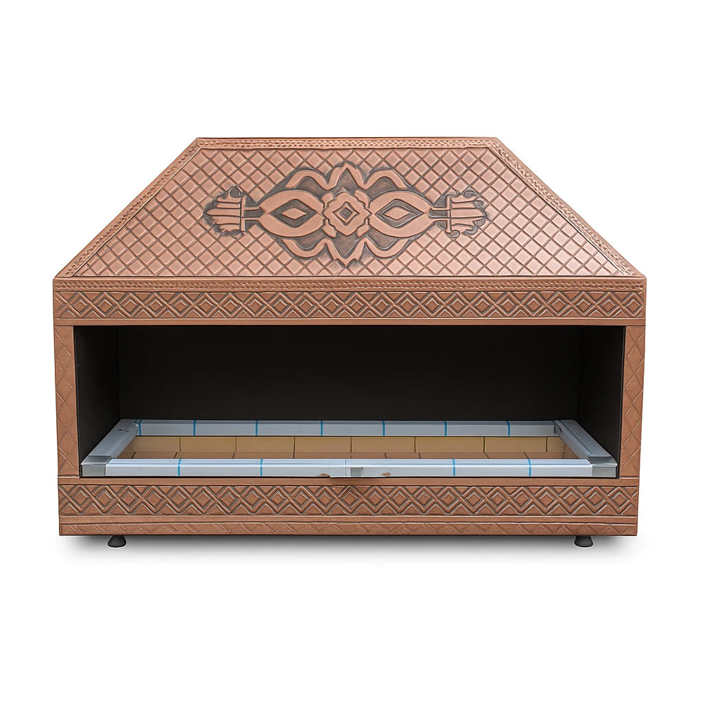 Bakır Köfte Ocağı Izgara 120 cm, İzolasyonlu