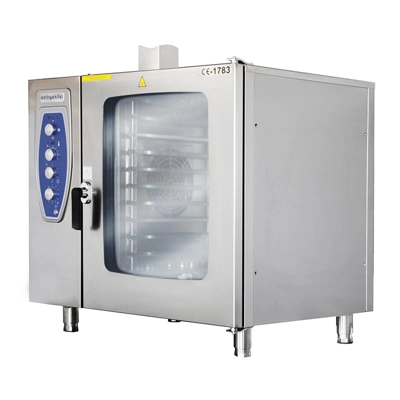 Öztiryakiler Konveksiyonlu Fırın (10 Adet GN 1/1 Tepsi Kapasiteli, Elektrikli)