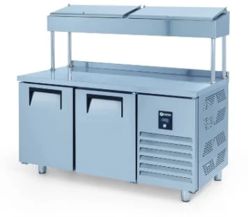 İceinox 2 Kapılı  Make Up Buzdolabı - Yüksek Ayak