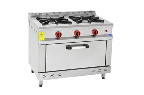 Himaksan 2 Gözlü Kuzine, Fırınlı, Gazlı