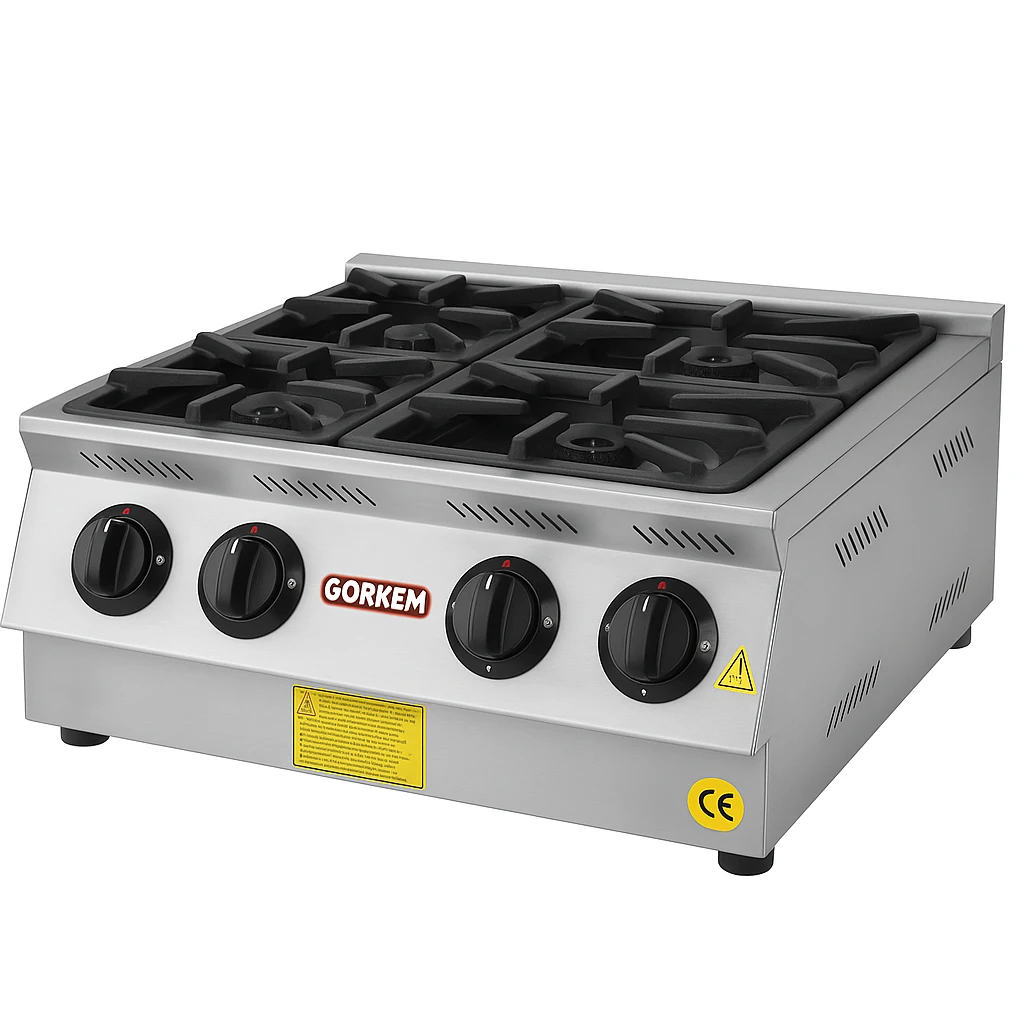 Görkem Set Üstü 4'lü Ocak, Doğalgazlı