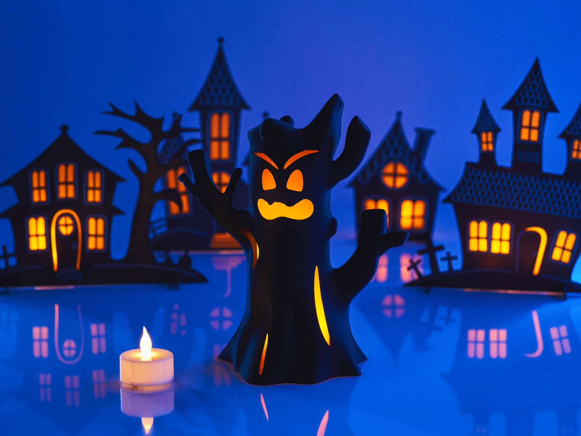 AĞAÇ KAVUĞU GECE LAMBASI 