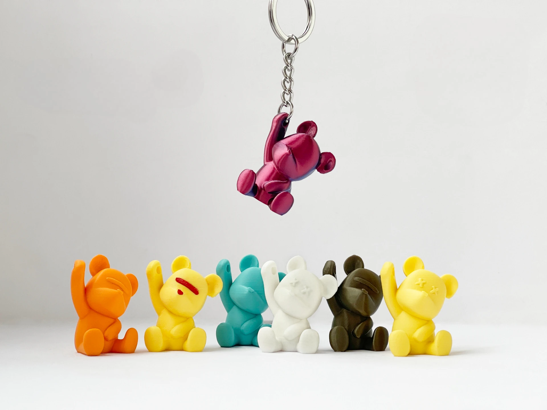 3D AYICIK ANAHTARLIK