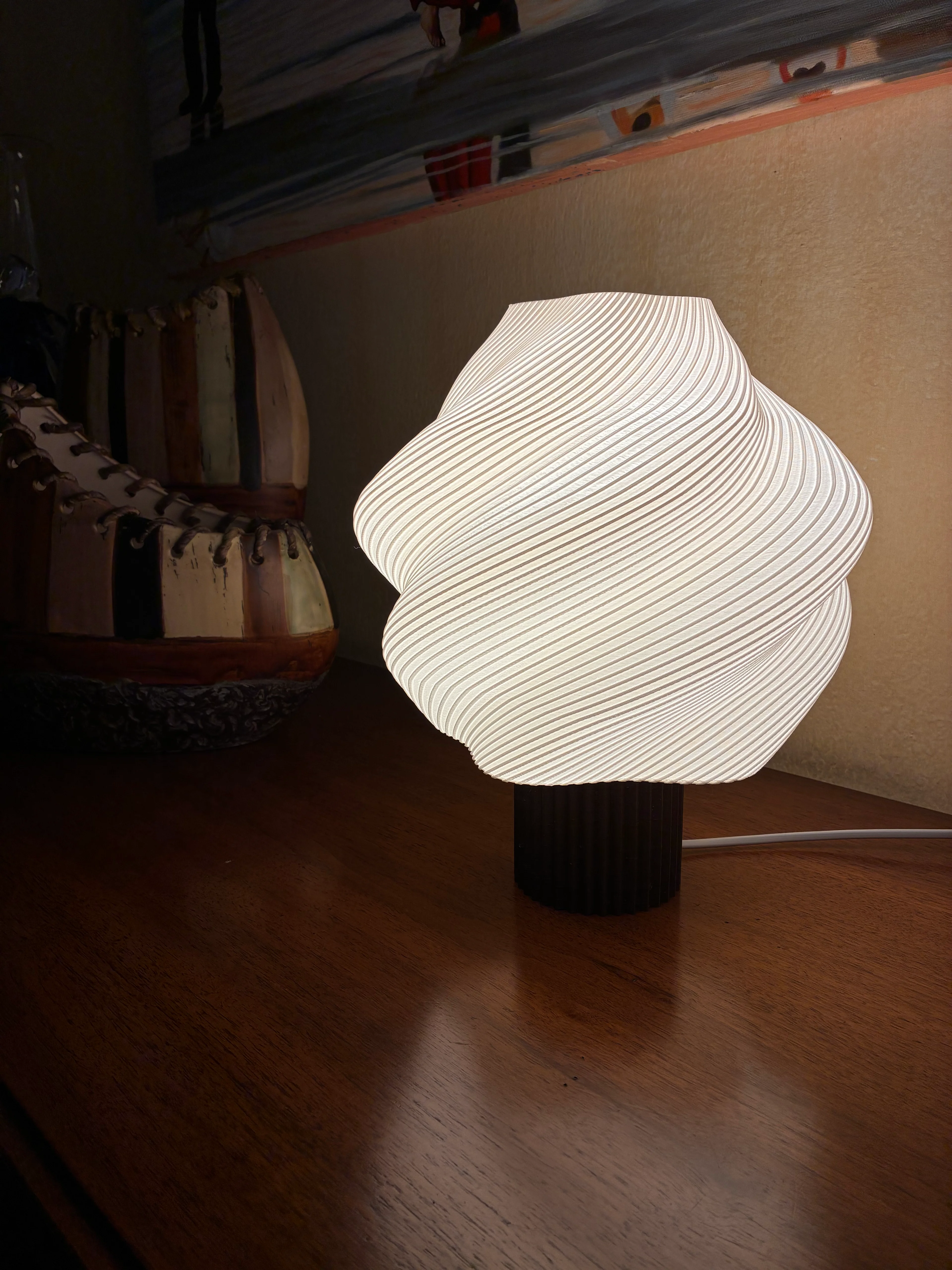 ORGANİK BAŞ UCU ABAJURÜ 