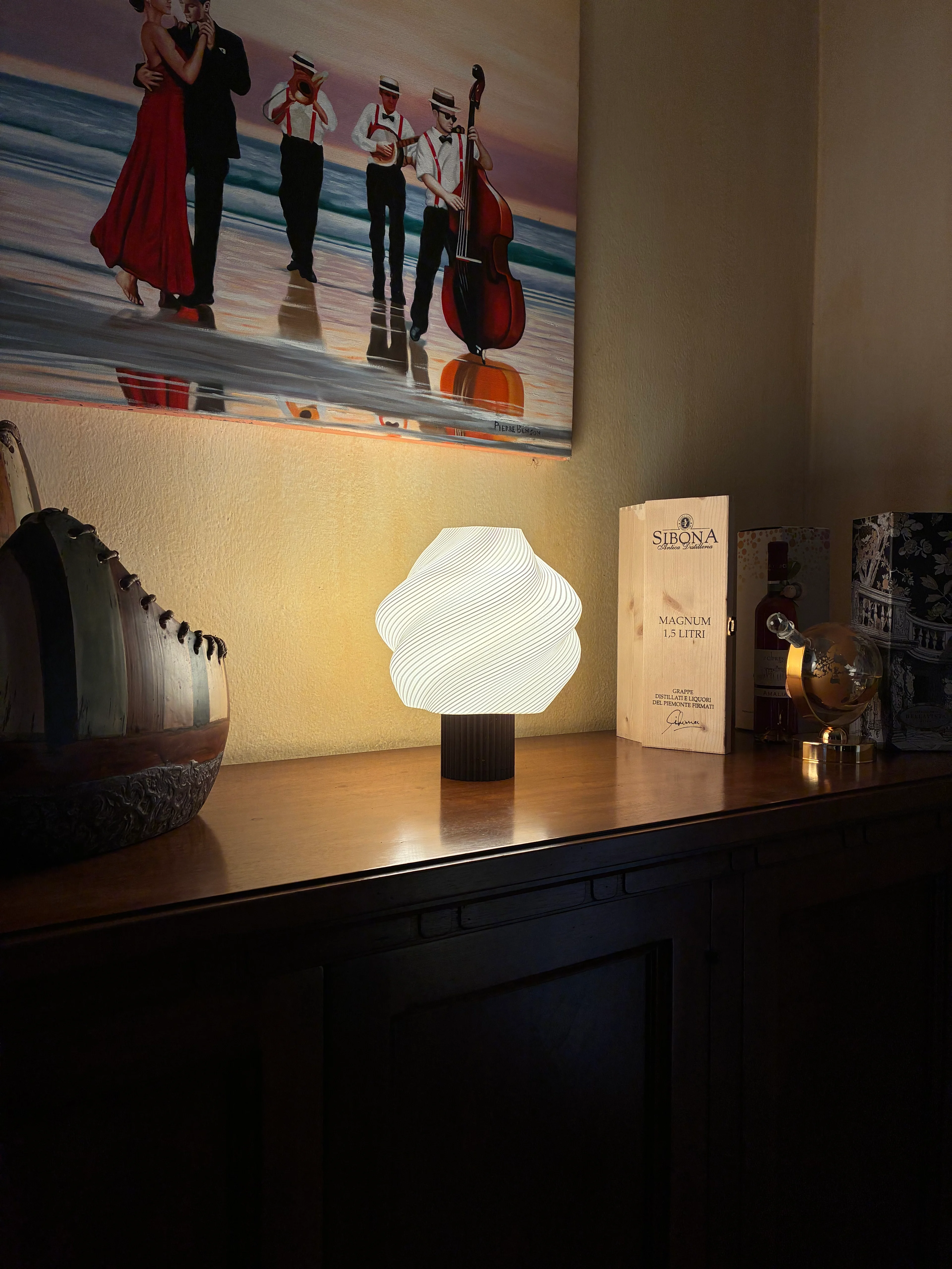 ORGANİK BAŞ UCU ABAJURÜ 