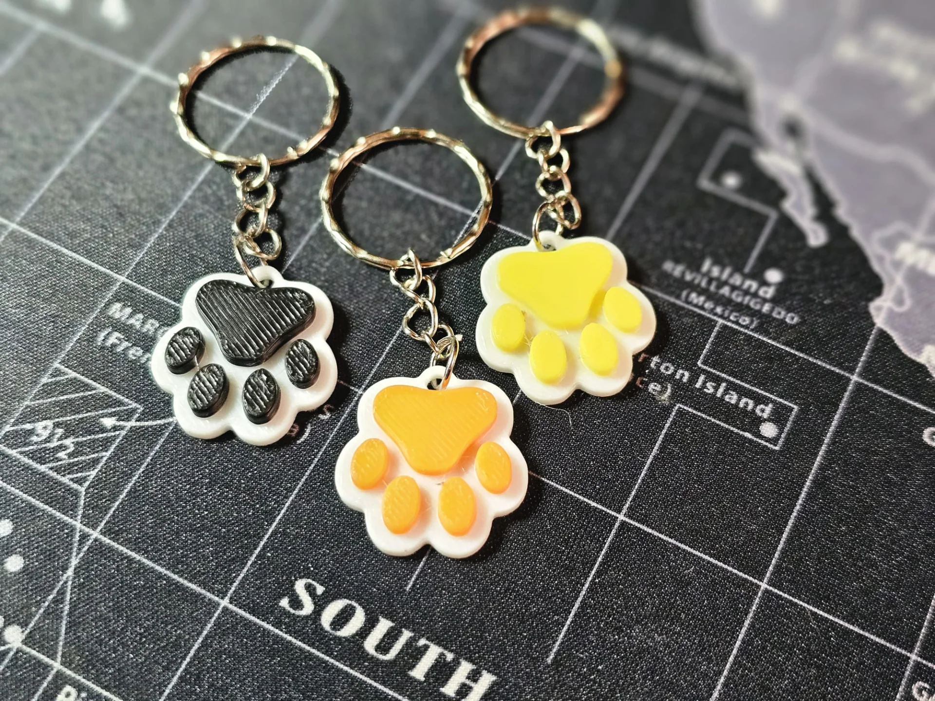 PATİLİ DOSTLAR ANAHTARLIK