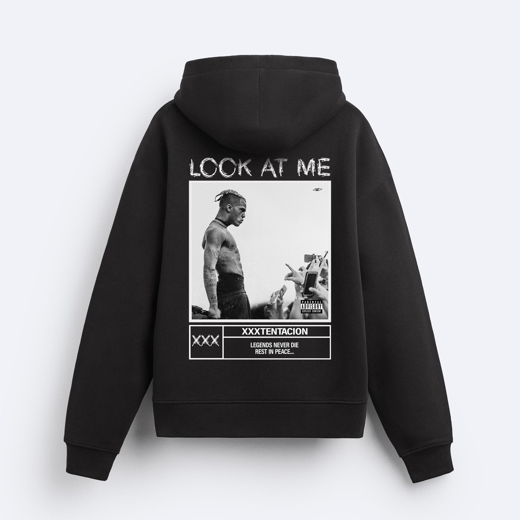 XXXTentacion Fermuarlı Hoodie