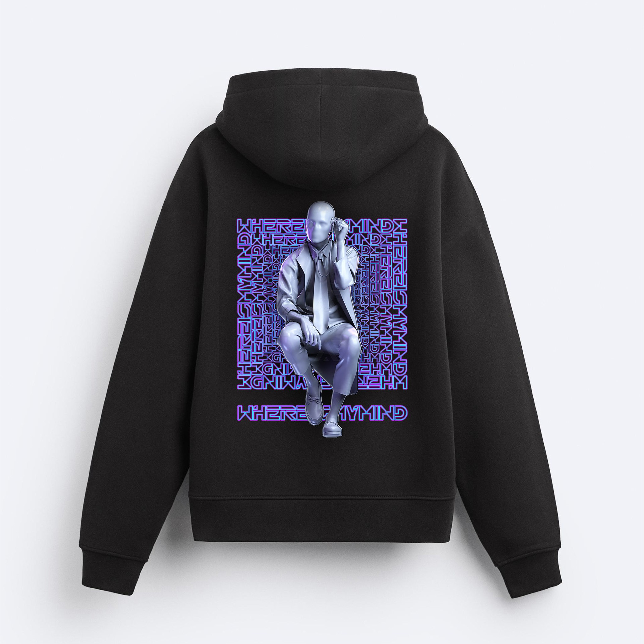 Where is My Mind Fermuarlı Hoodie