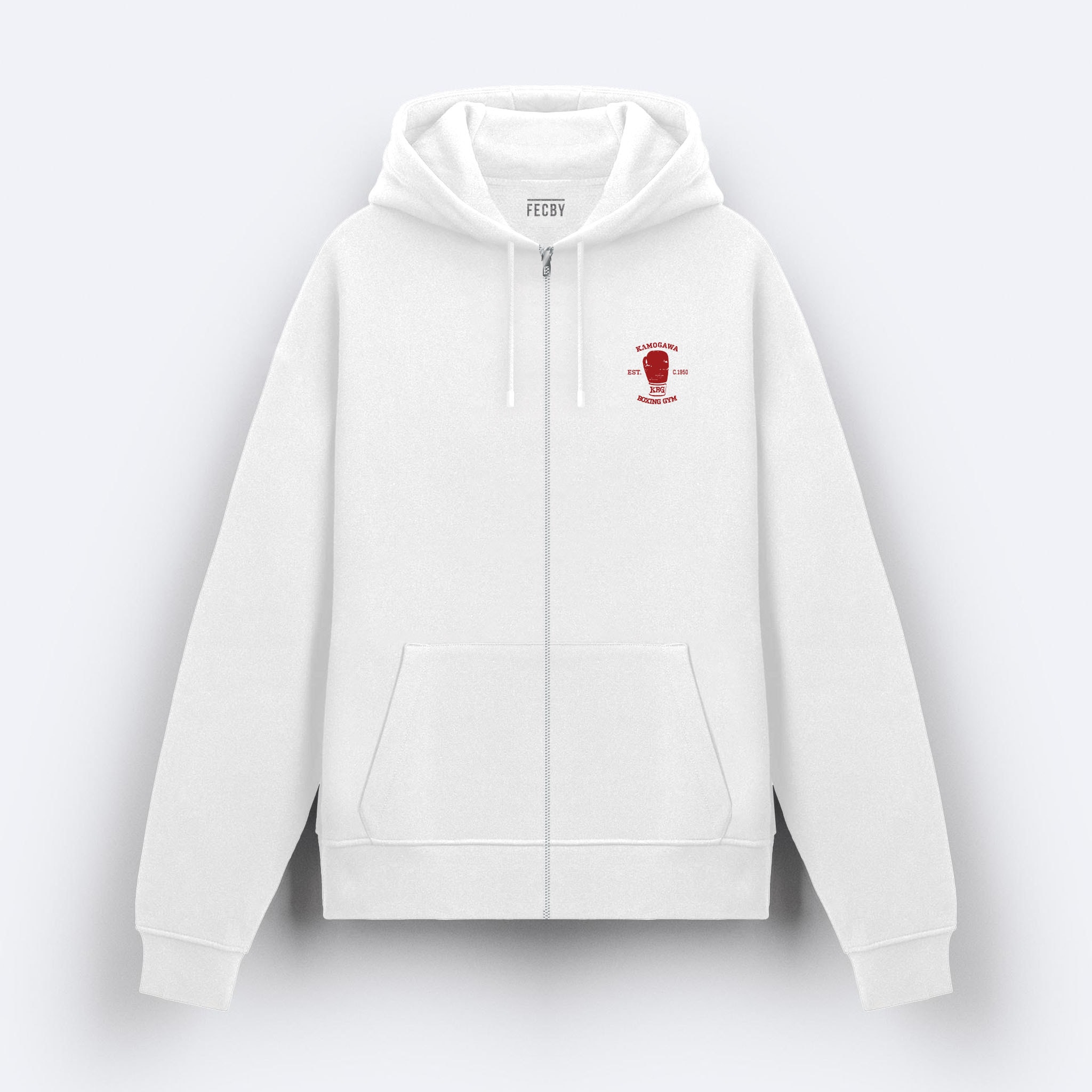 Kamogawa Boxing Gym  Fermuarlı Hoodie
