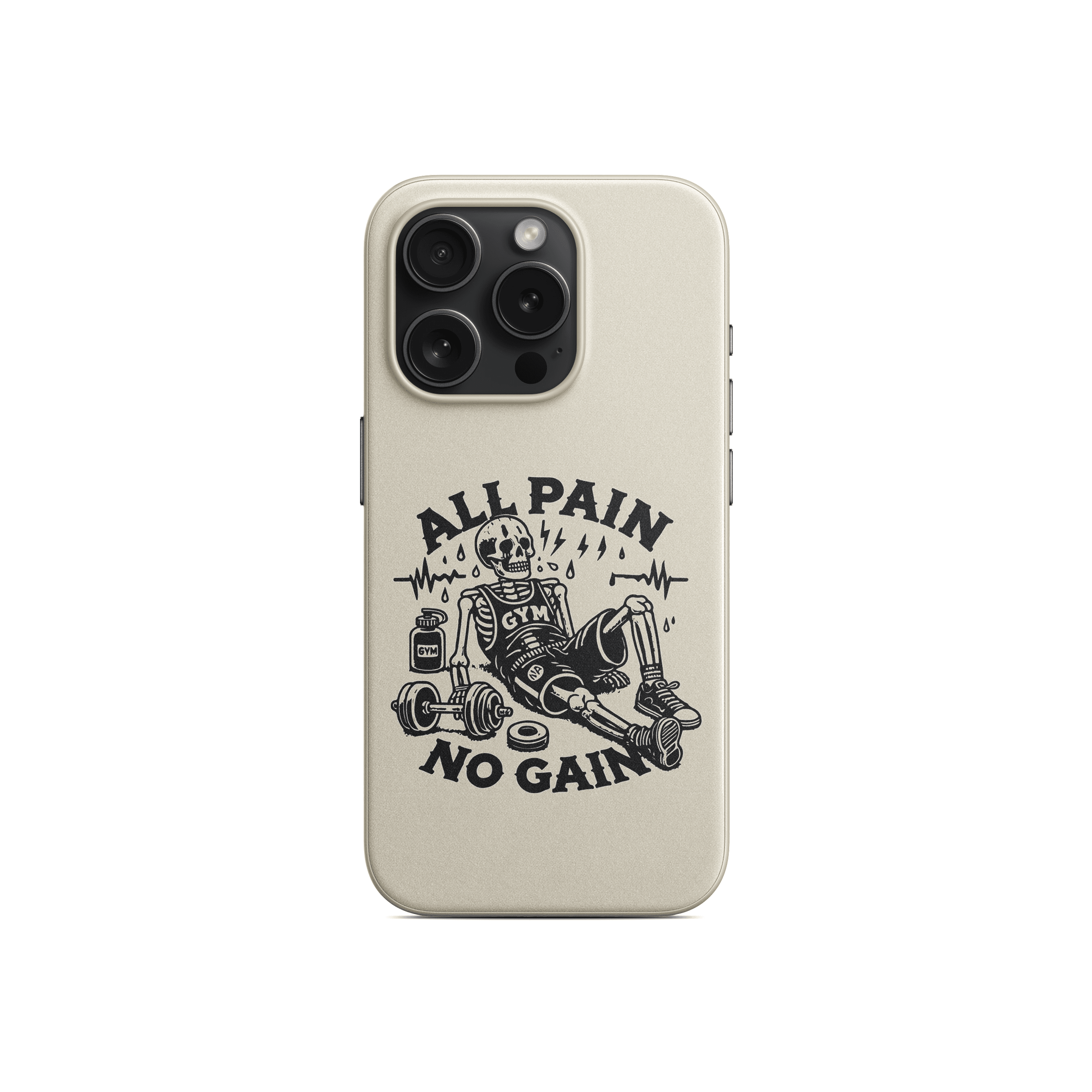 All Pain No Gain Telefon Kılıfı