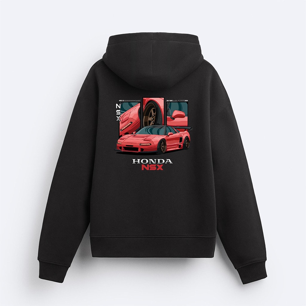 Honda NSX Kapşonlu Sweatshirt
