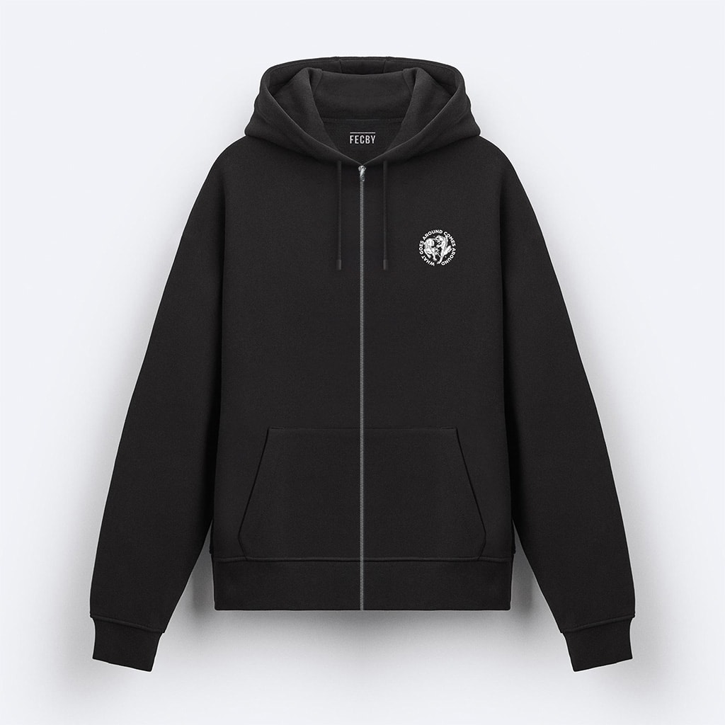Around Fermuarlı Hoodie