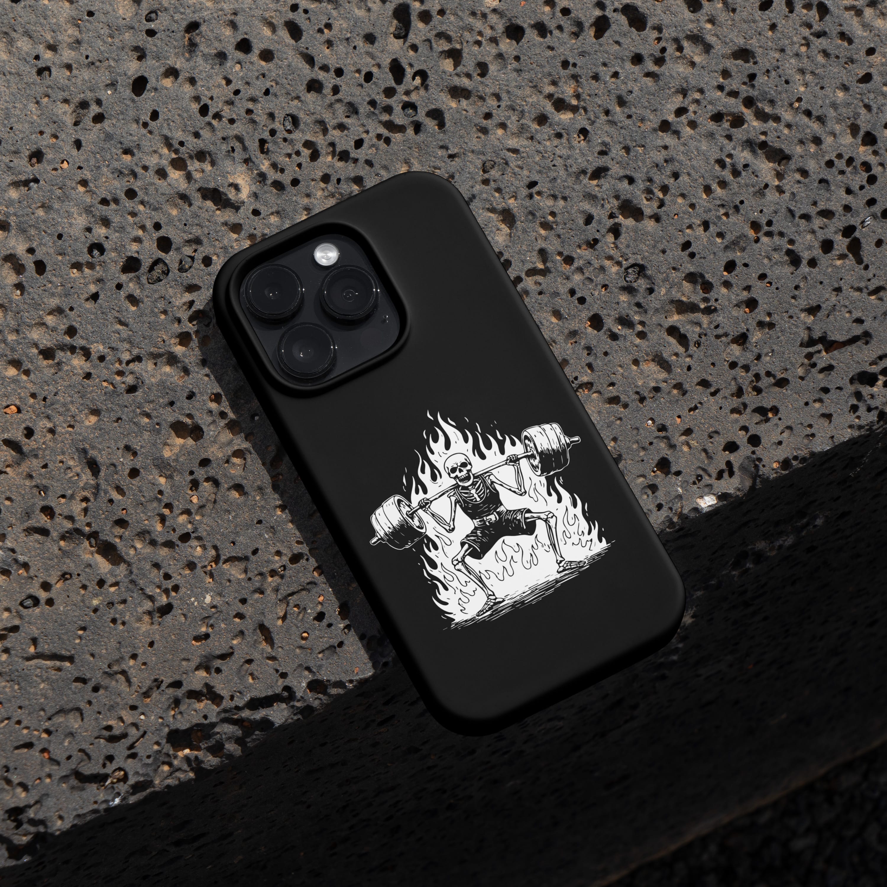 Skeleton Deadlift Telefon Kılıfı