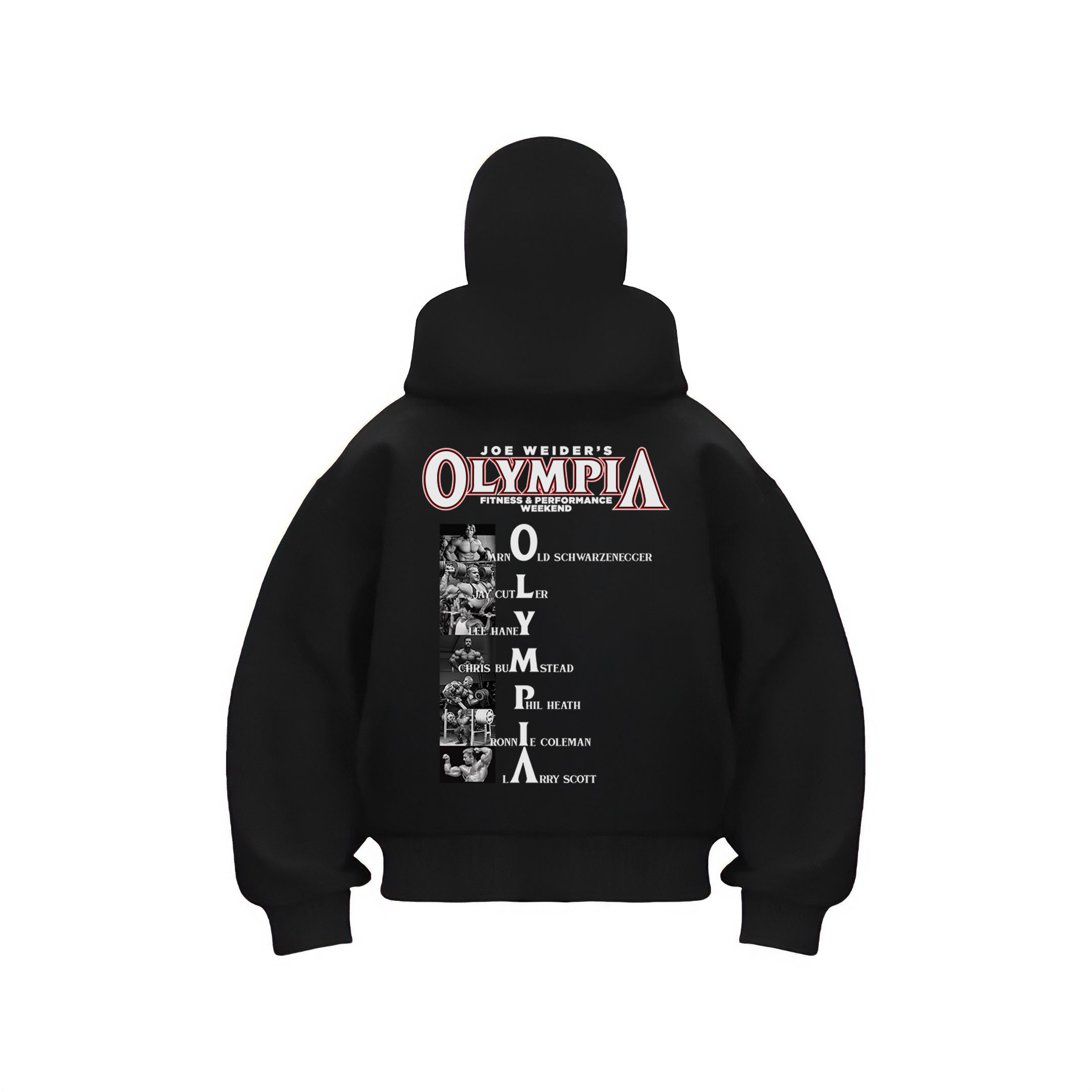 Olympia Legacy Ninja Kar Maskeli Fermuarlı Hoodie
