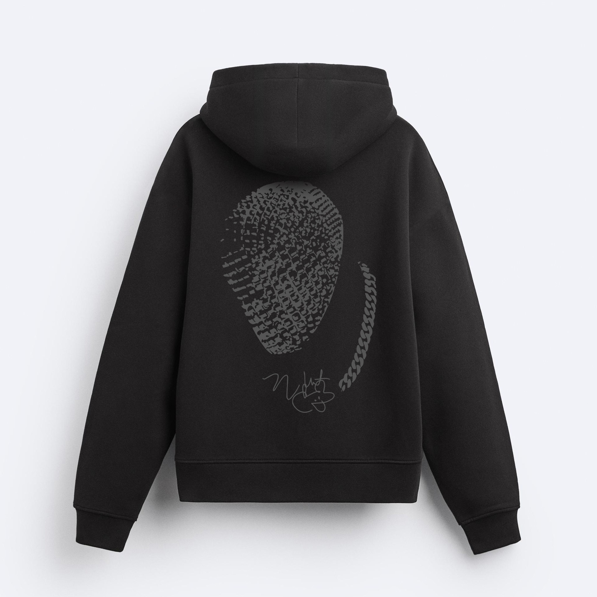 Kanye Yeezus Fermuarlı Hoodie