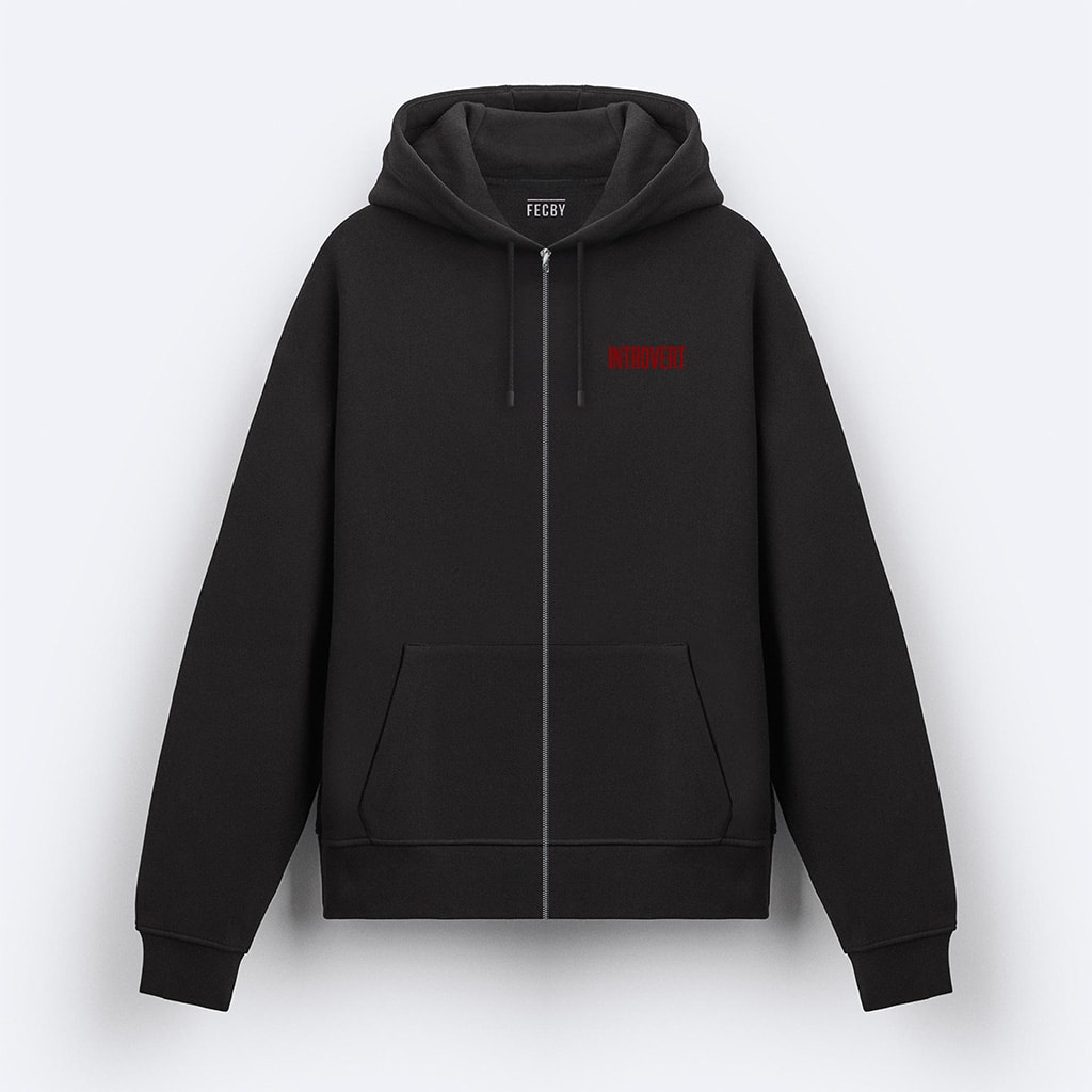Ceg Introvert Fermuarlı Hoodie