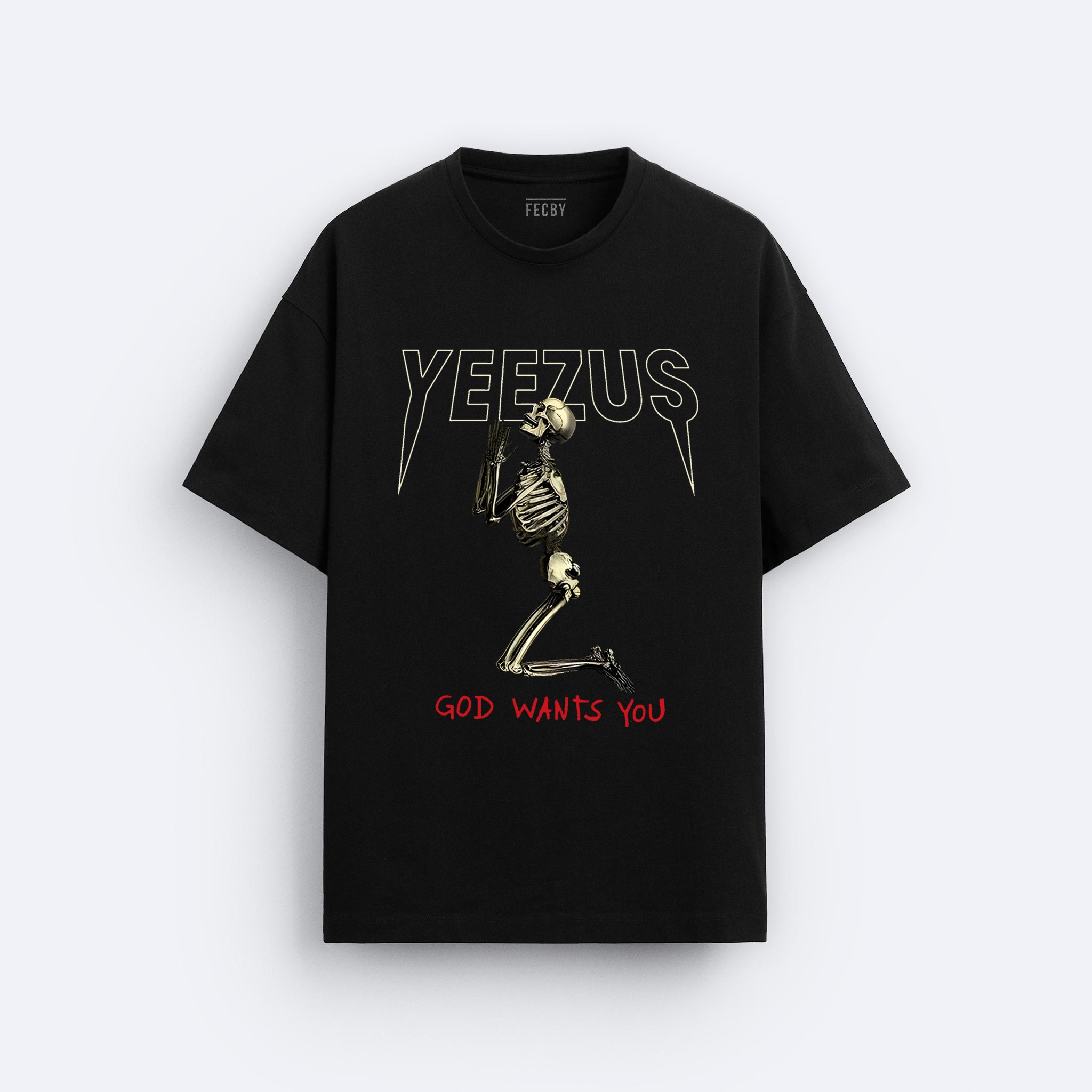 Yeezus Skeleton Tişört