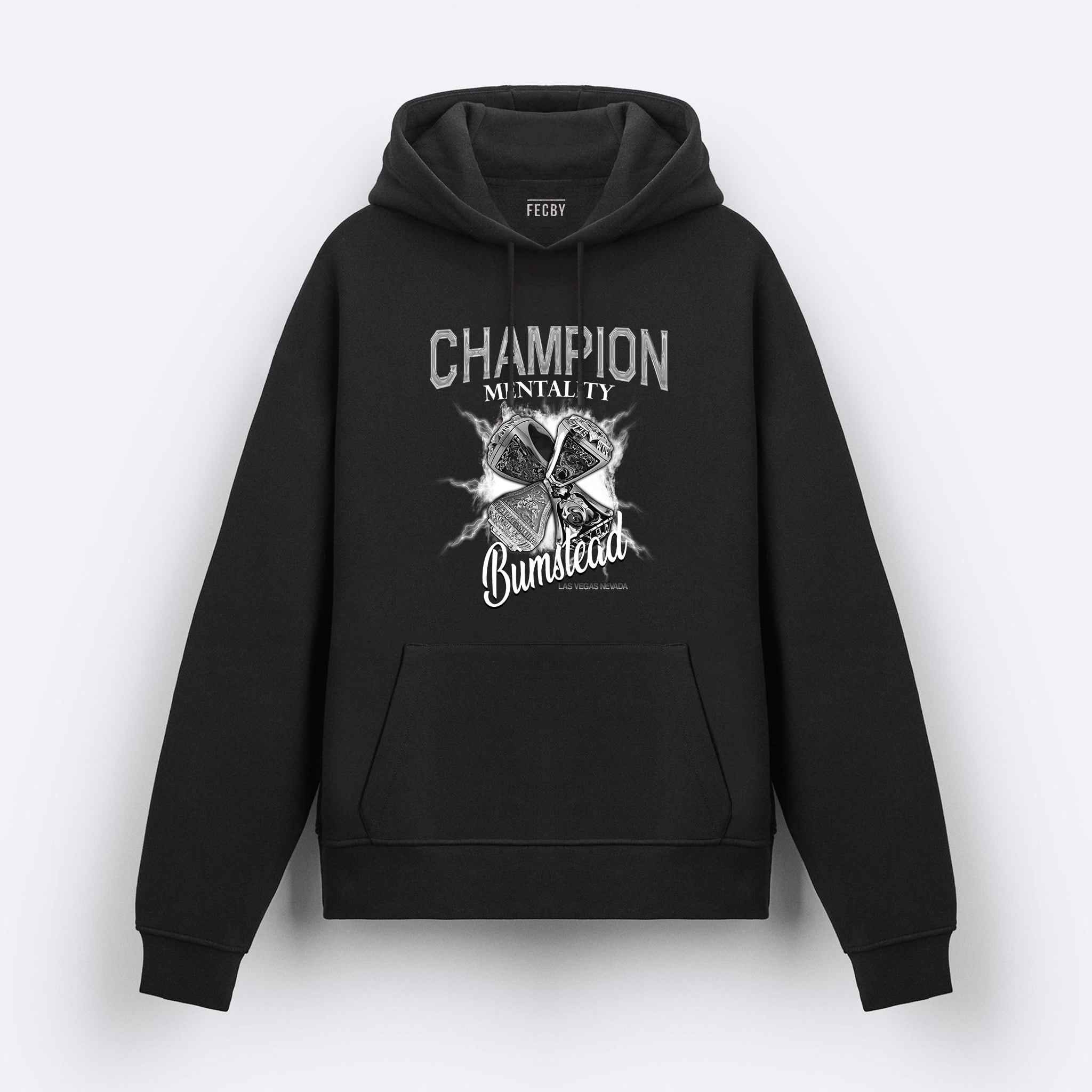 Bumstead Chrome Champion Mentality Kapşonlu Sweatshirt