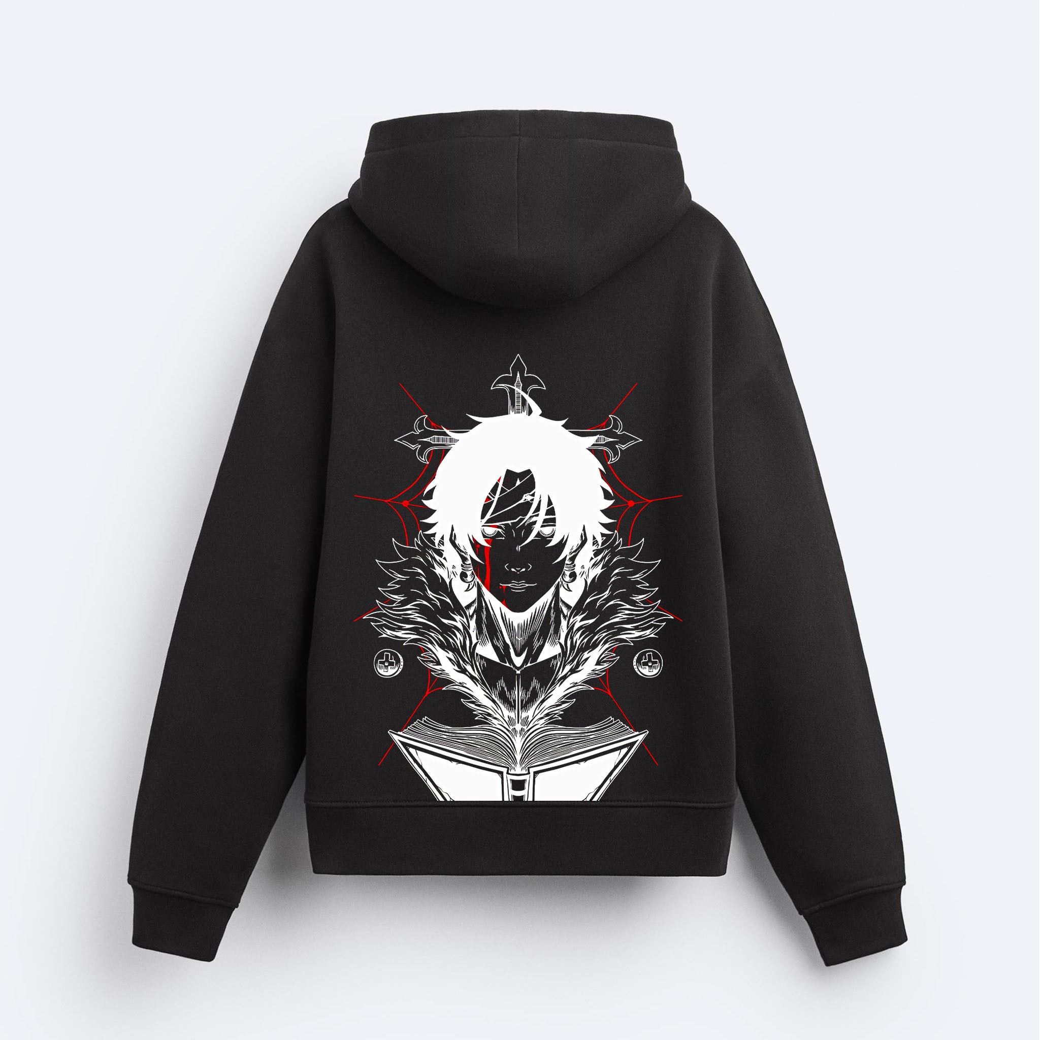 Anime Series Lucifer Chrollo Kapşonlu Sweatshirt