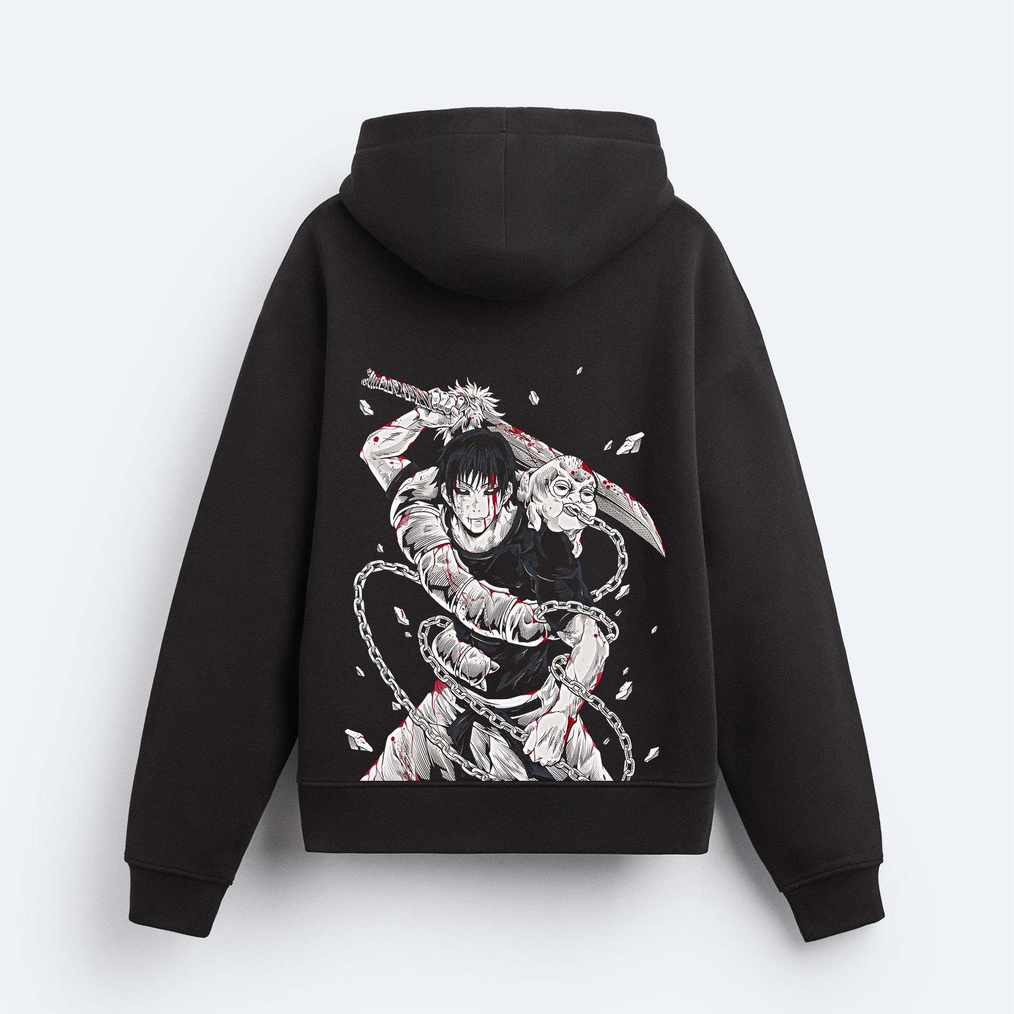 Anime Series Divine Border Toji Kapşonlu Sweatshirt