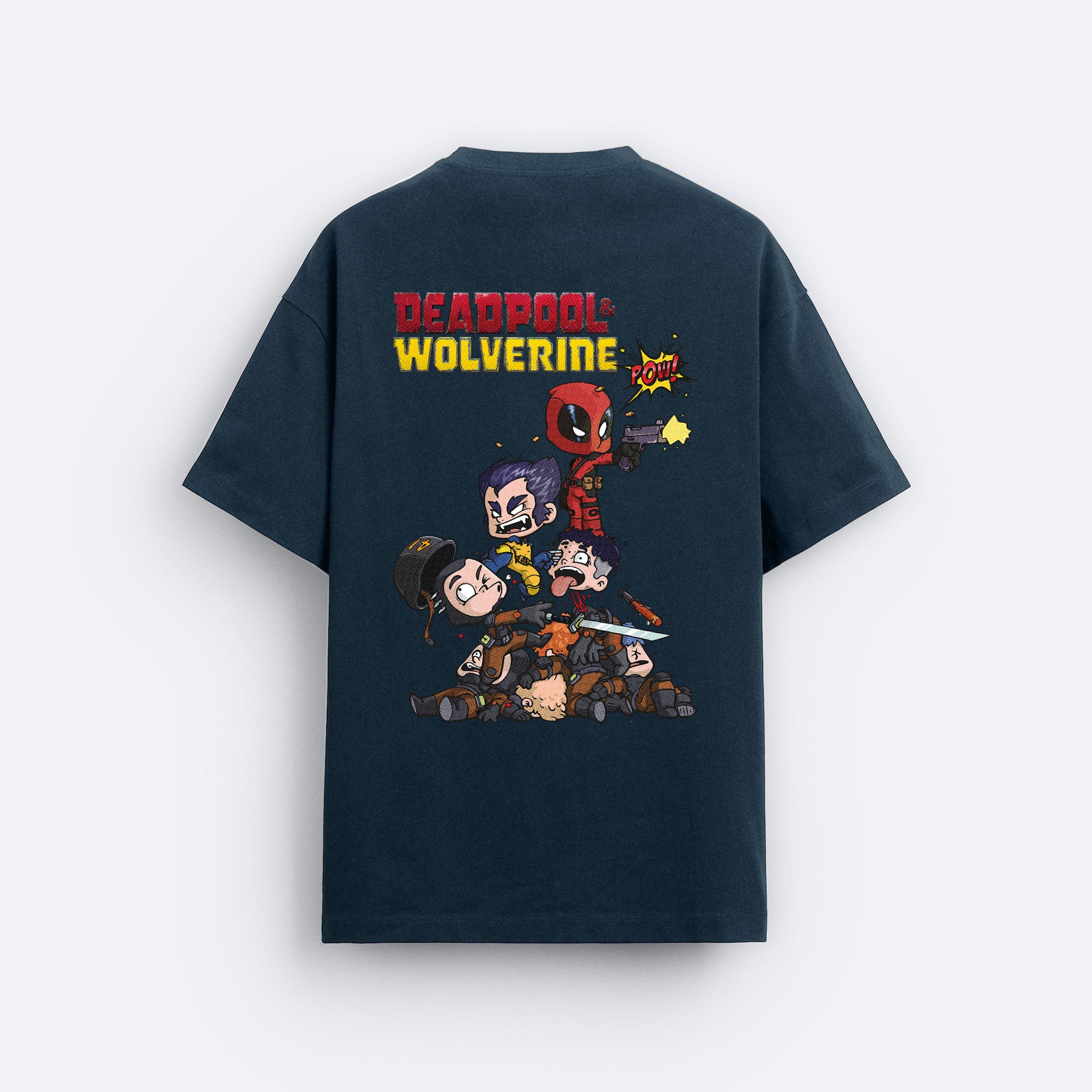 Deadpool & Wolverine FanArt Design Tişört