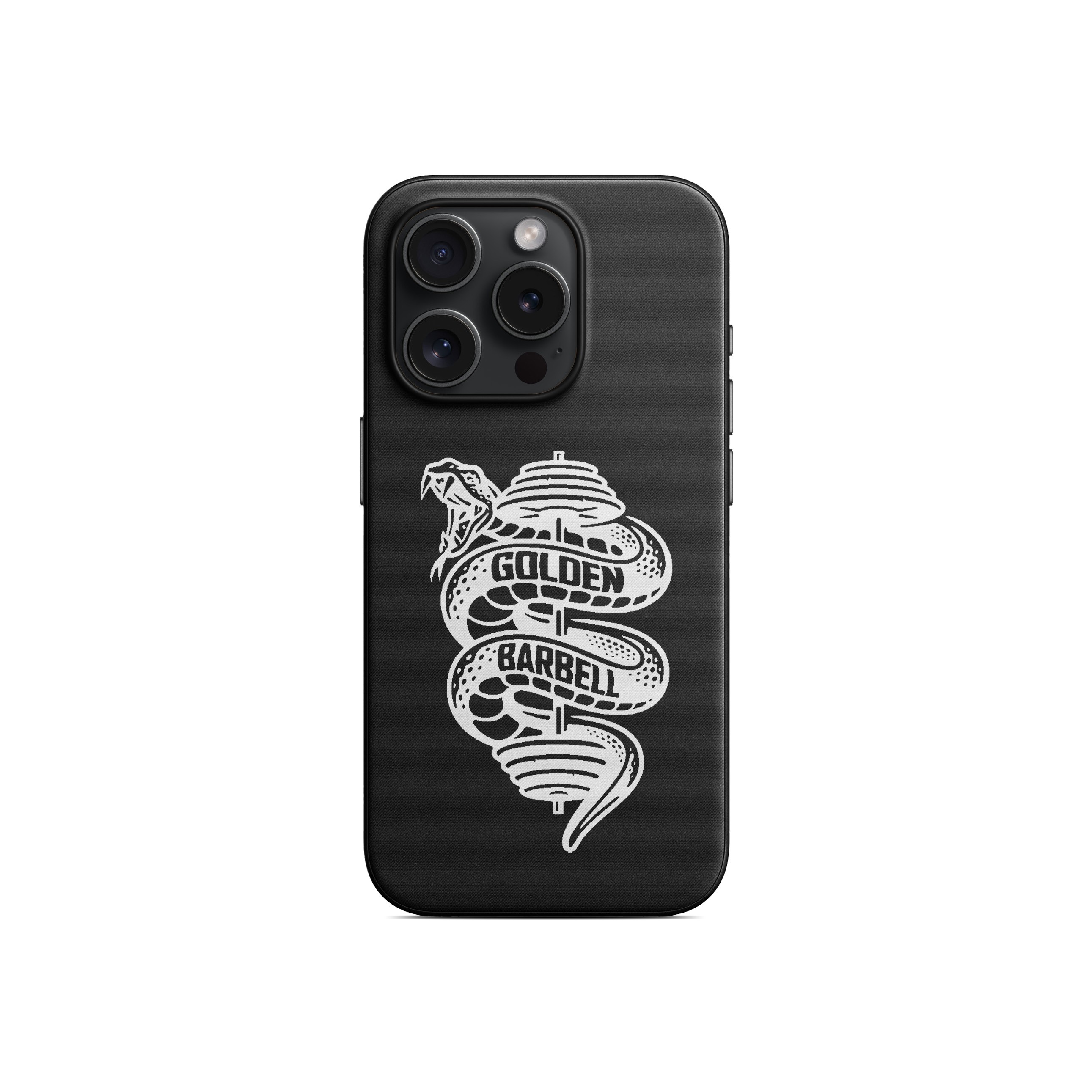 Golden Barbell Telefon Kılıfı