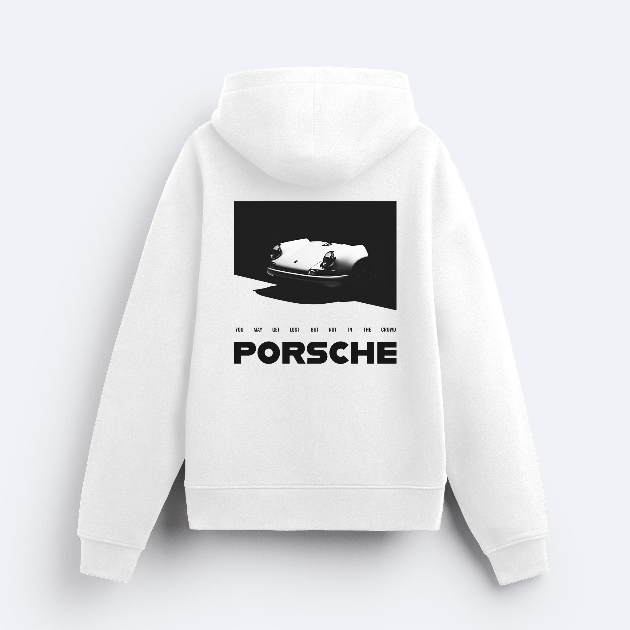 Porsche Garage Fermuarlı Hoodie