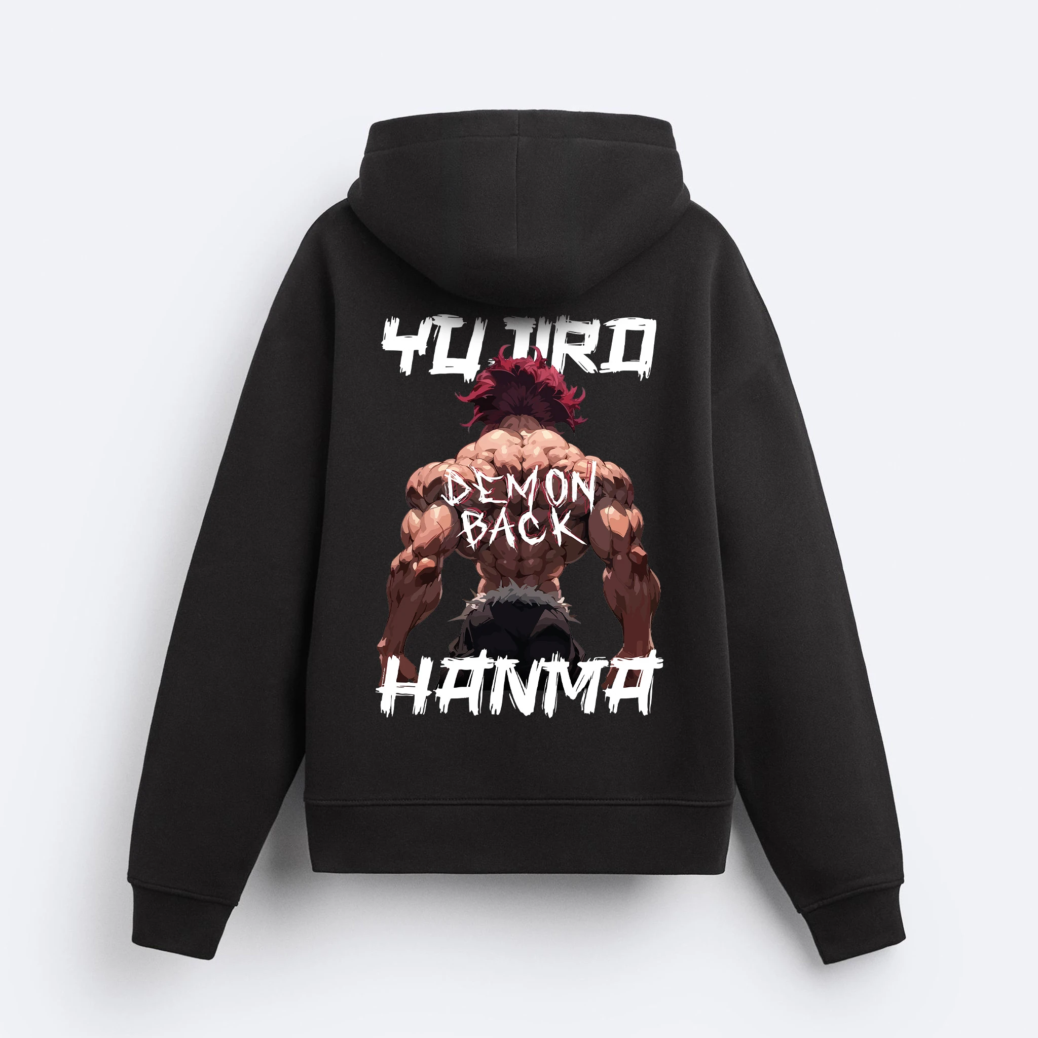 YUJIRO HANMA Fermuarlı Hoodie