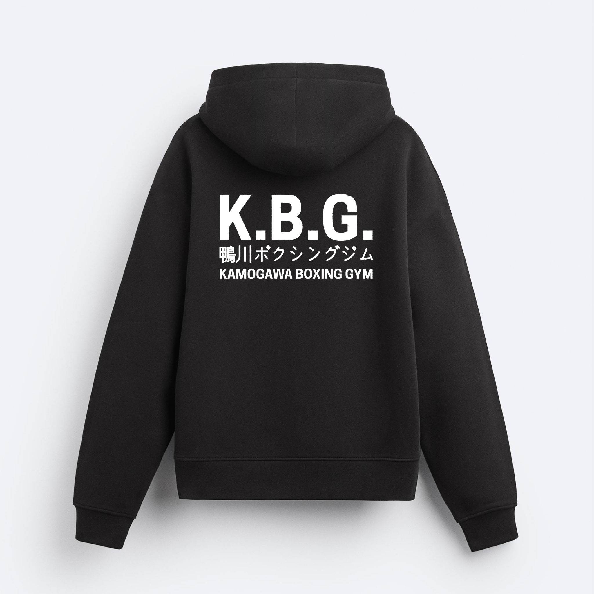 KBG LOGO Fermuarlı Hoodie