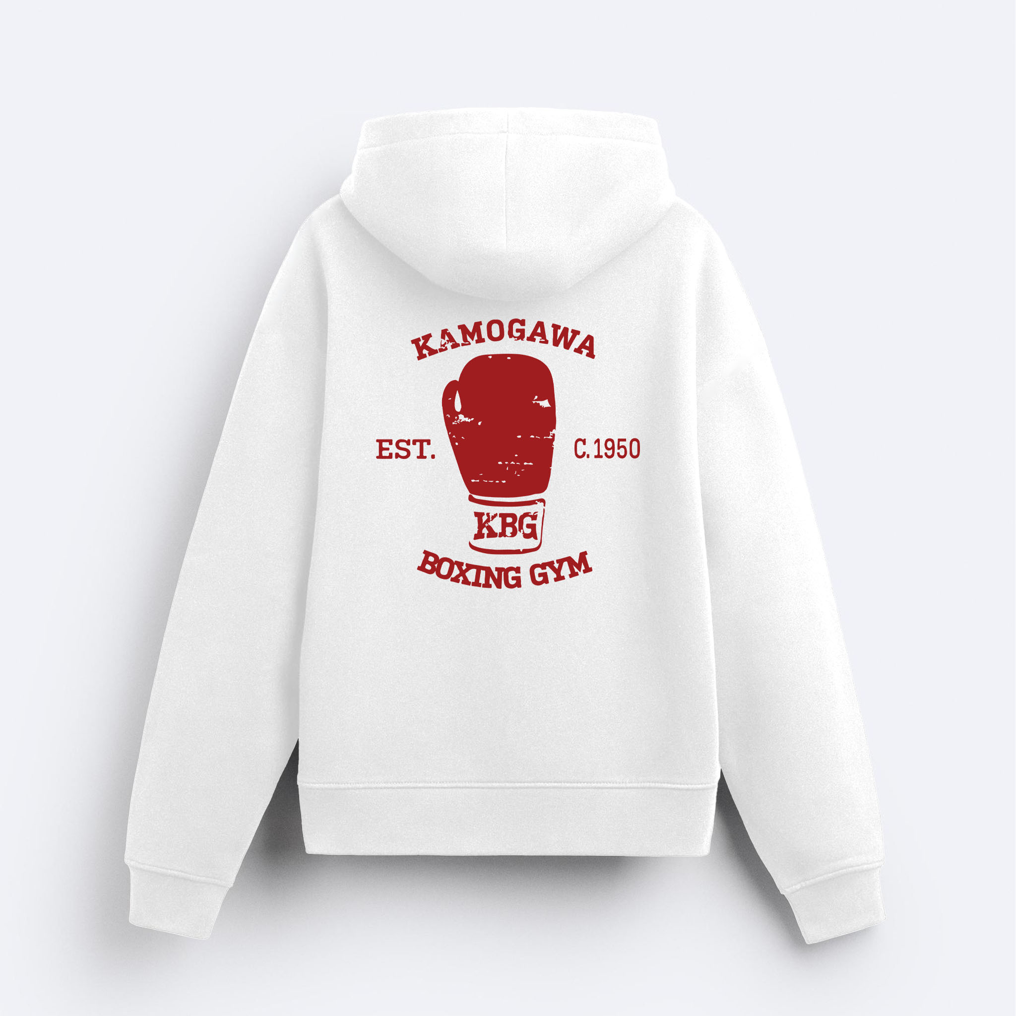 Kamogawa Boxing Gym  Fermuarlı Hoodie