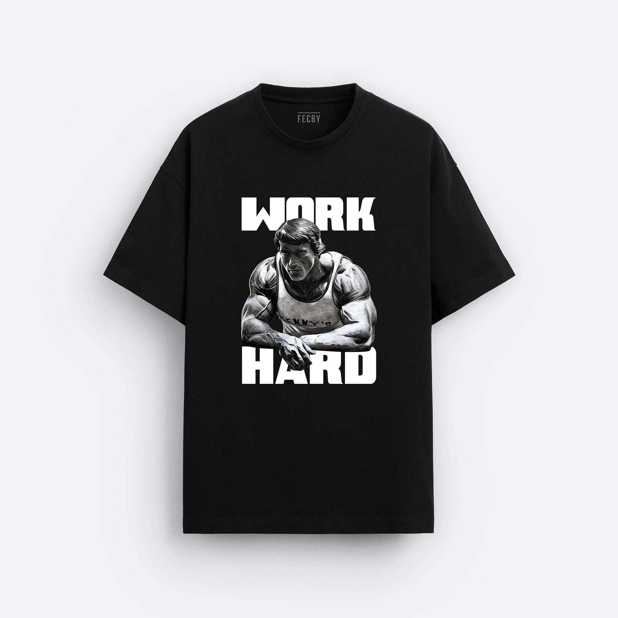 Work Hard Arnold Tişört
