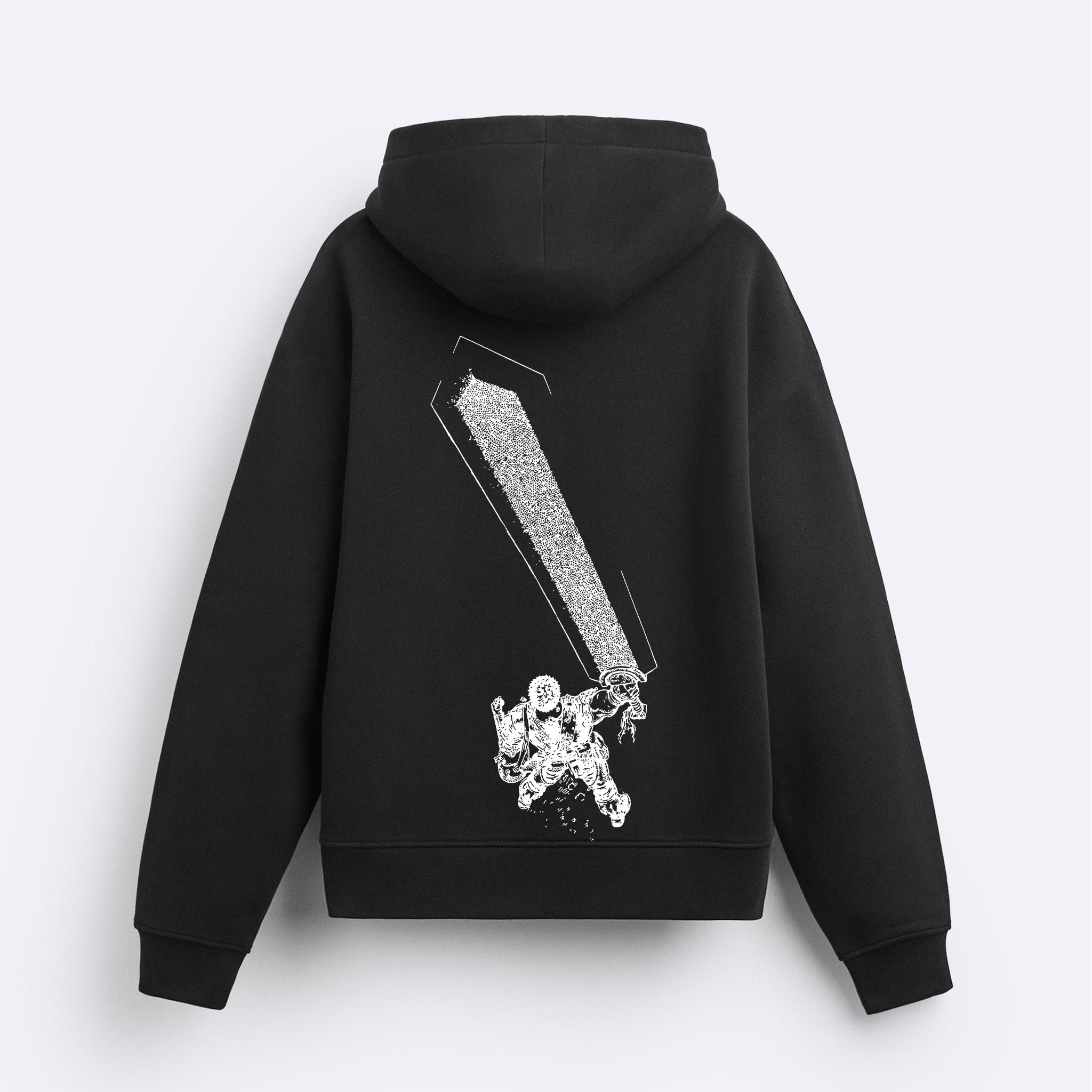 Berserk Guts Sword Premium Kapşonlu Sweatshirt