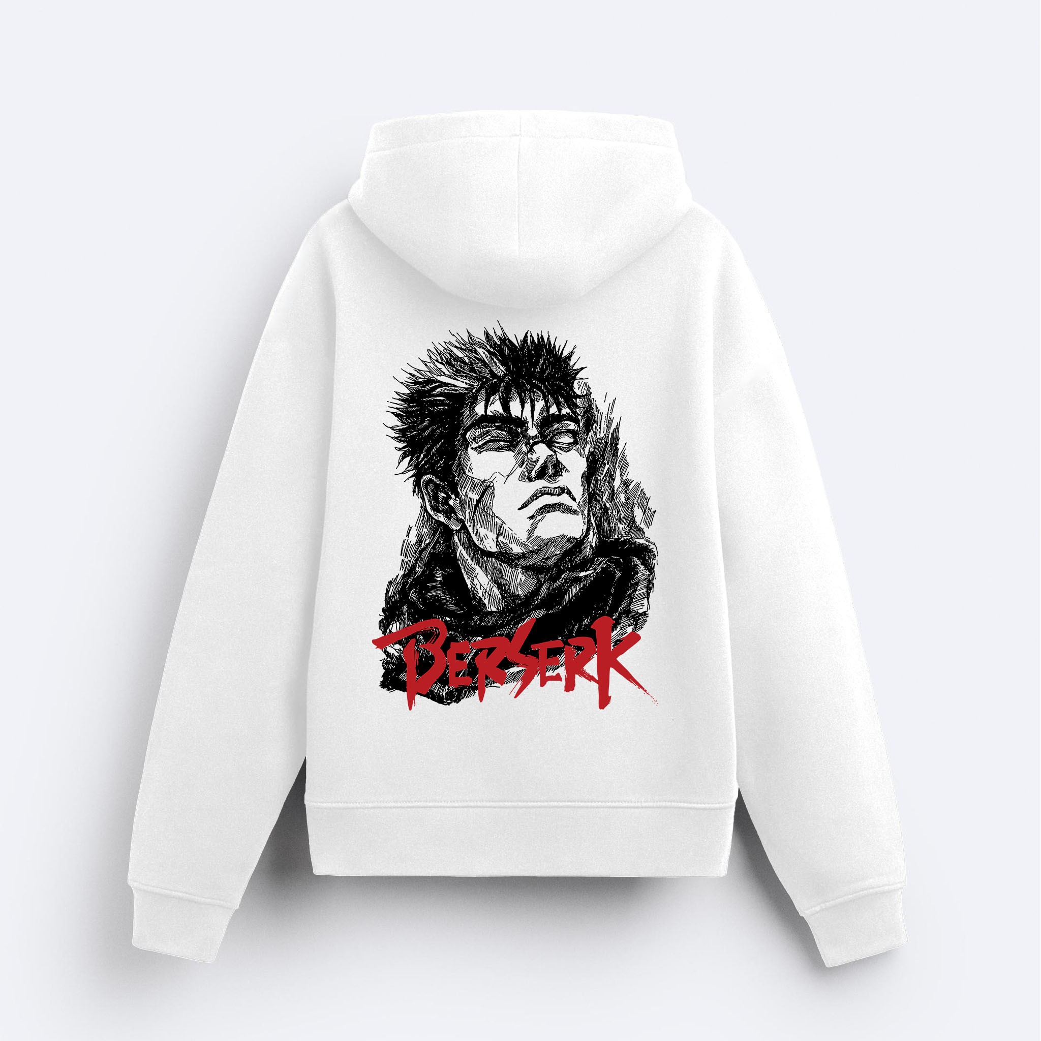 Guts Face Kapşonlu Sweatshirt