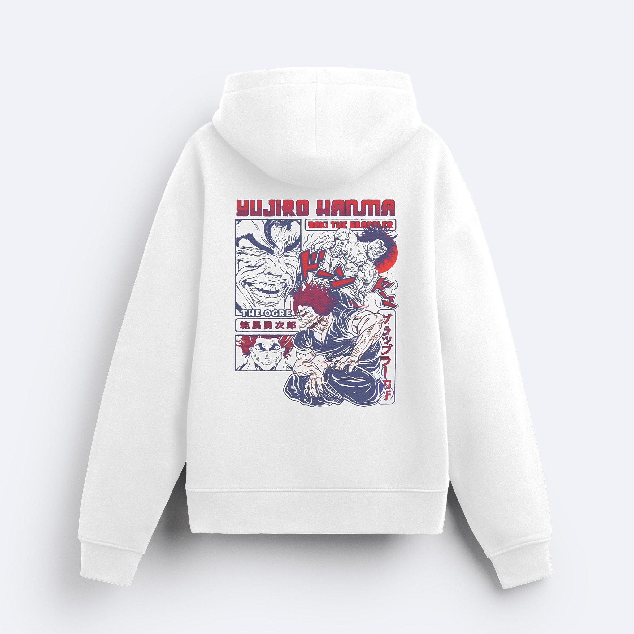 The Grappler Yujiro Fermuarlı Hoodie