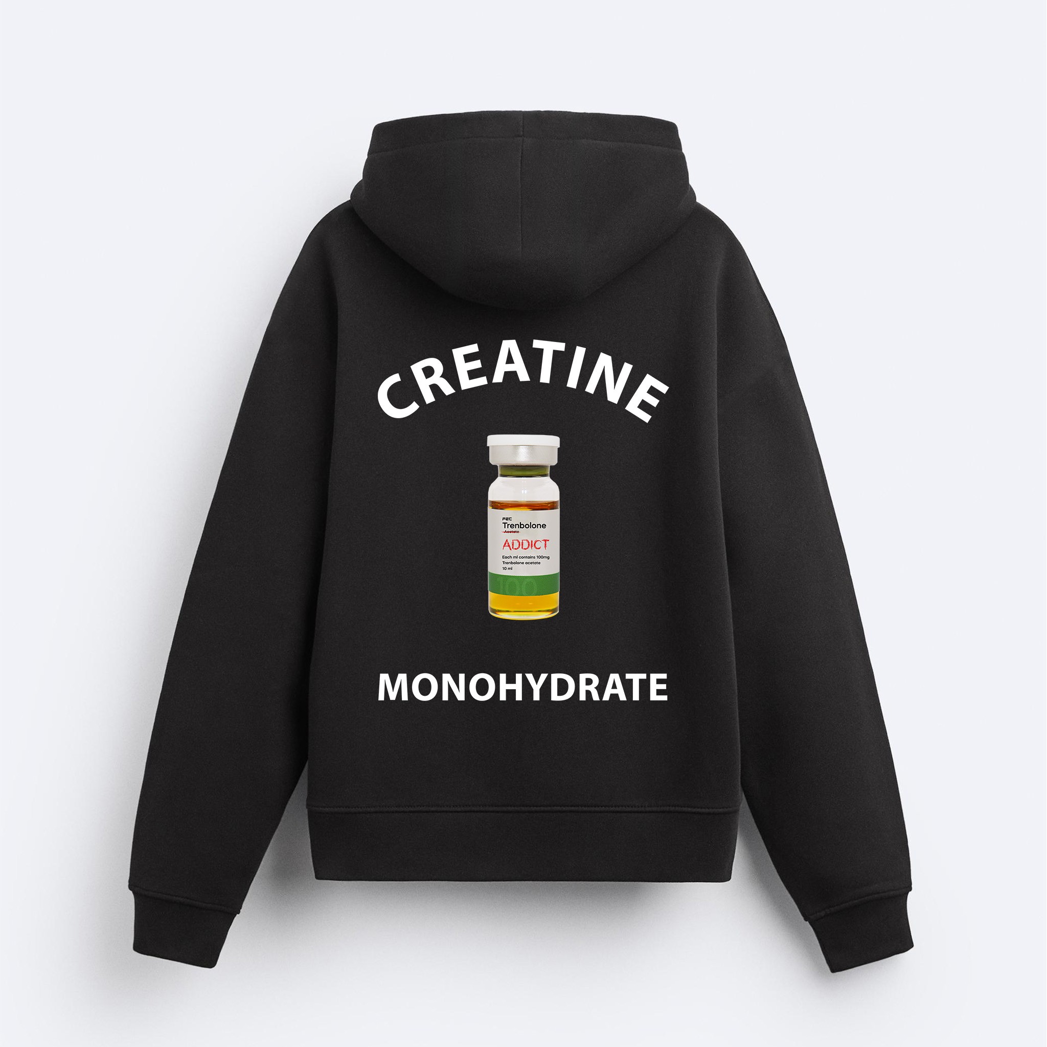Creatine Monohydrate Fermuarlı Hoodie