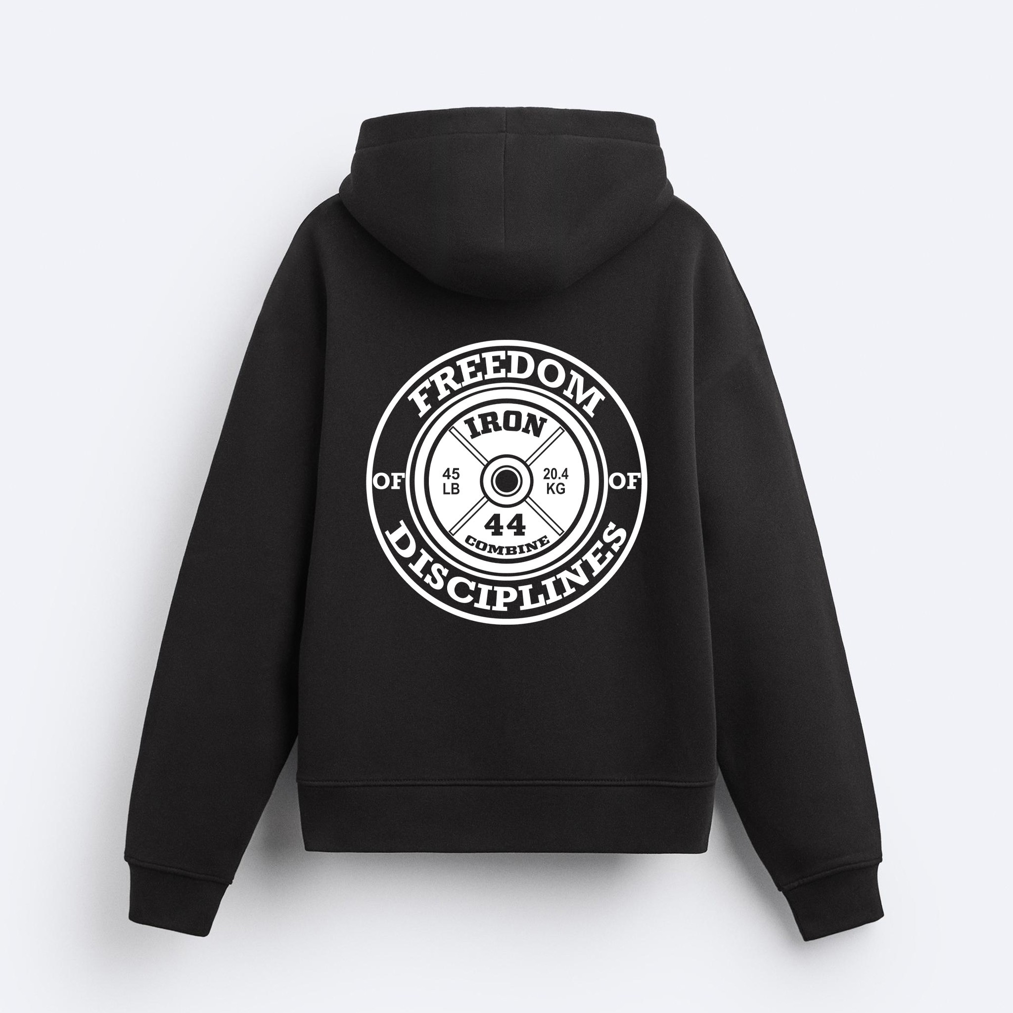 Freedom of Disciplines Fermuarlı Hoodie