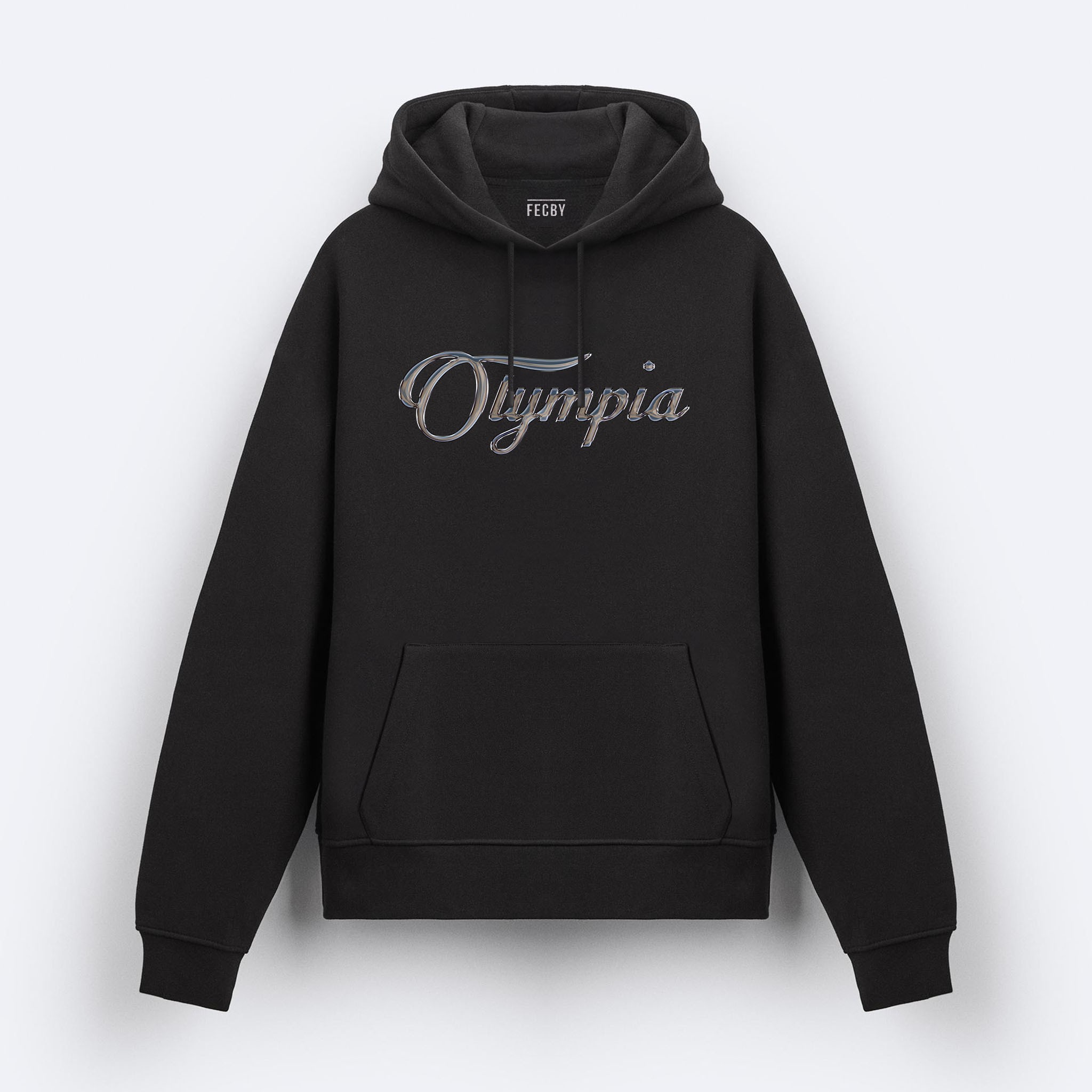 Olympia Hand Write Kapşonlu Sweatshirt