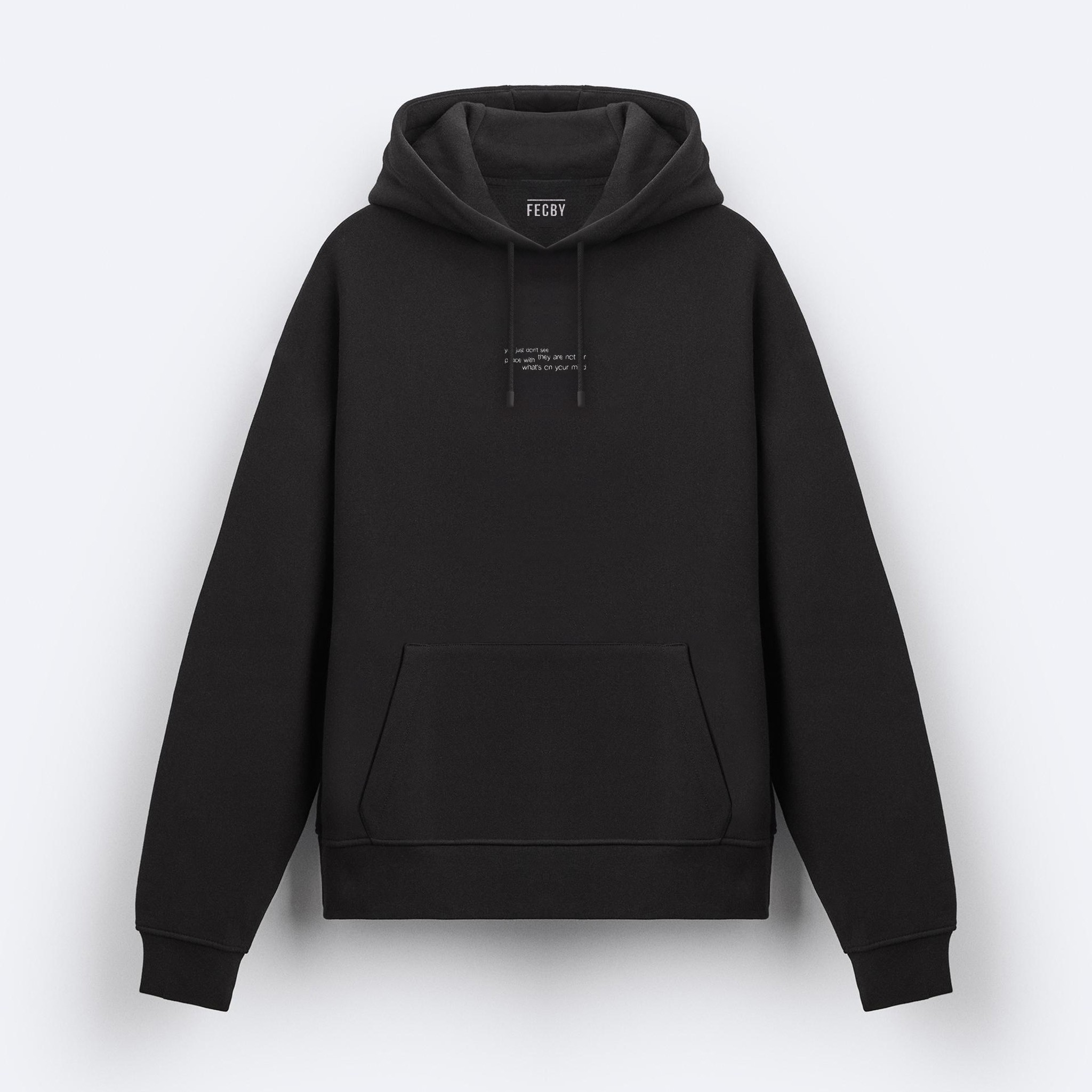 Not Far Peace Kapşonlu Sweatshirt
