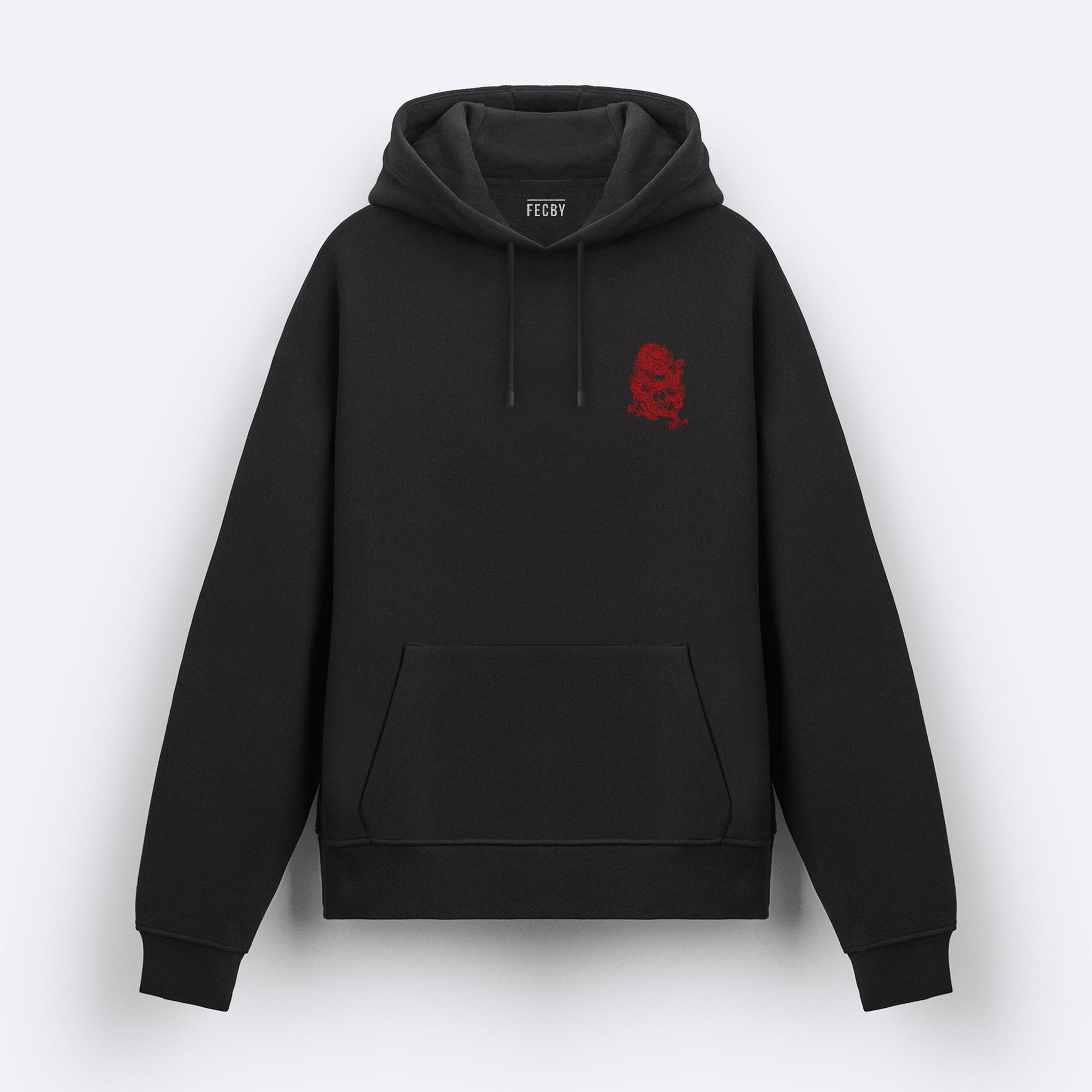 Chinese Dragon Kapşonlu Sweatshirt