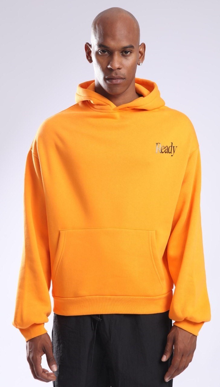 StreetWear Ready Hoodie Turuncu Kapşonlu