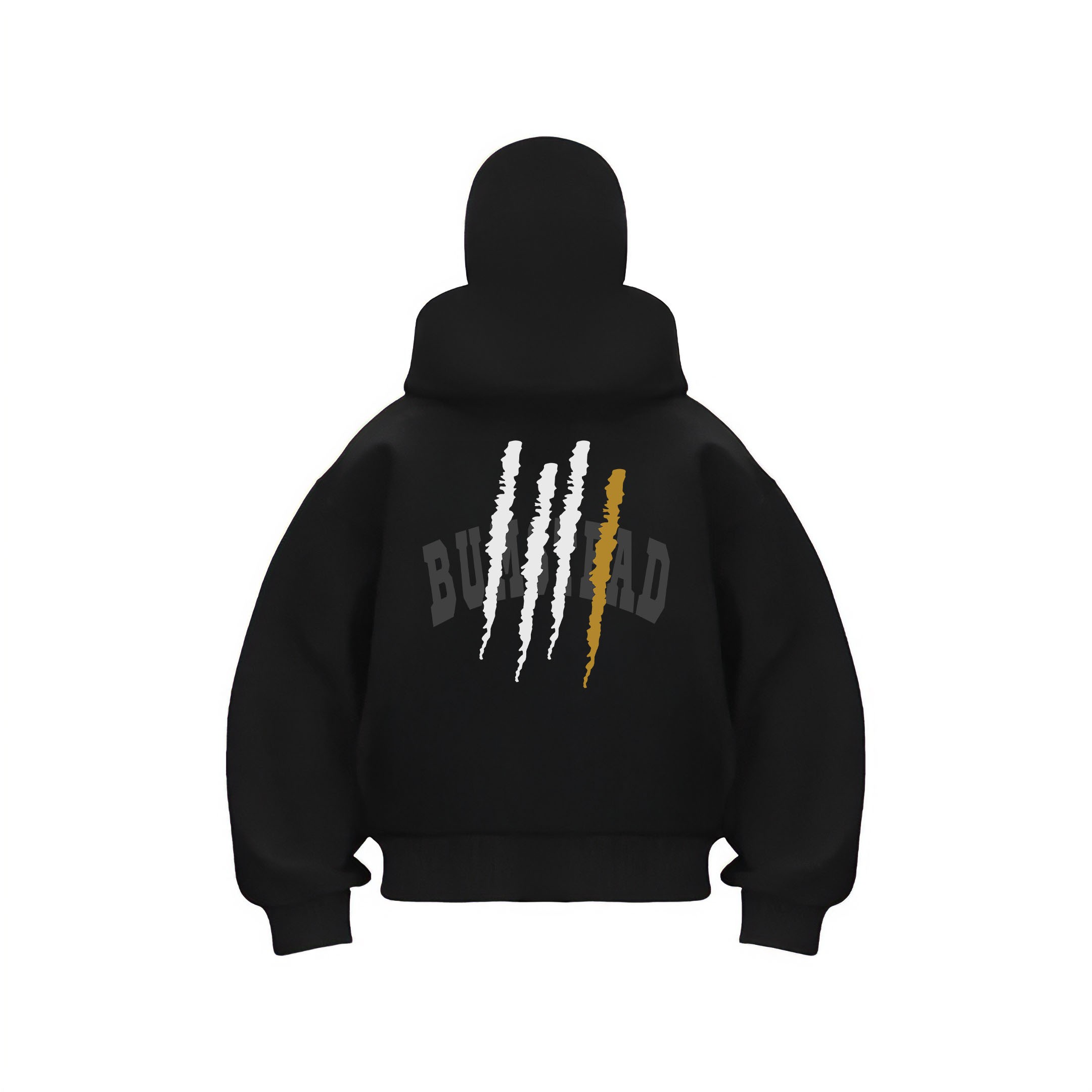Bumstead Claw Ninja Kar Maskeli Fermuarlı Hoodie