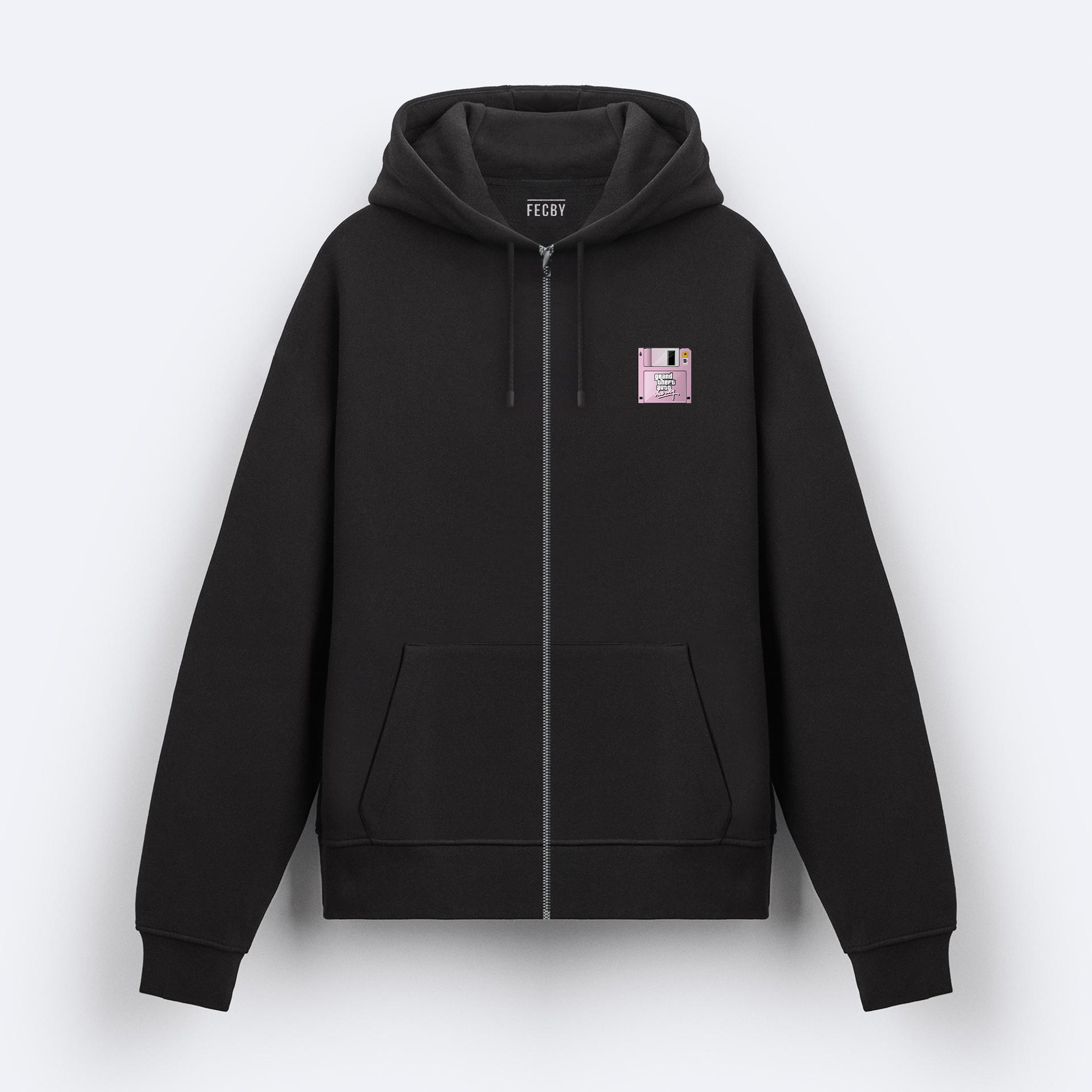 GTA Respect Fermuarlı Hoodie