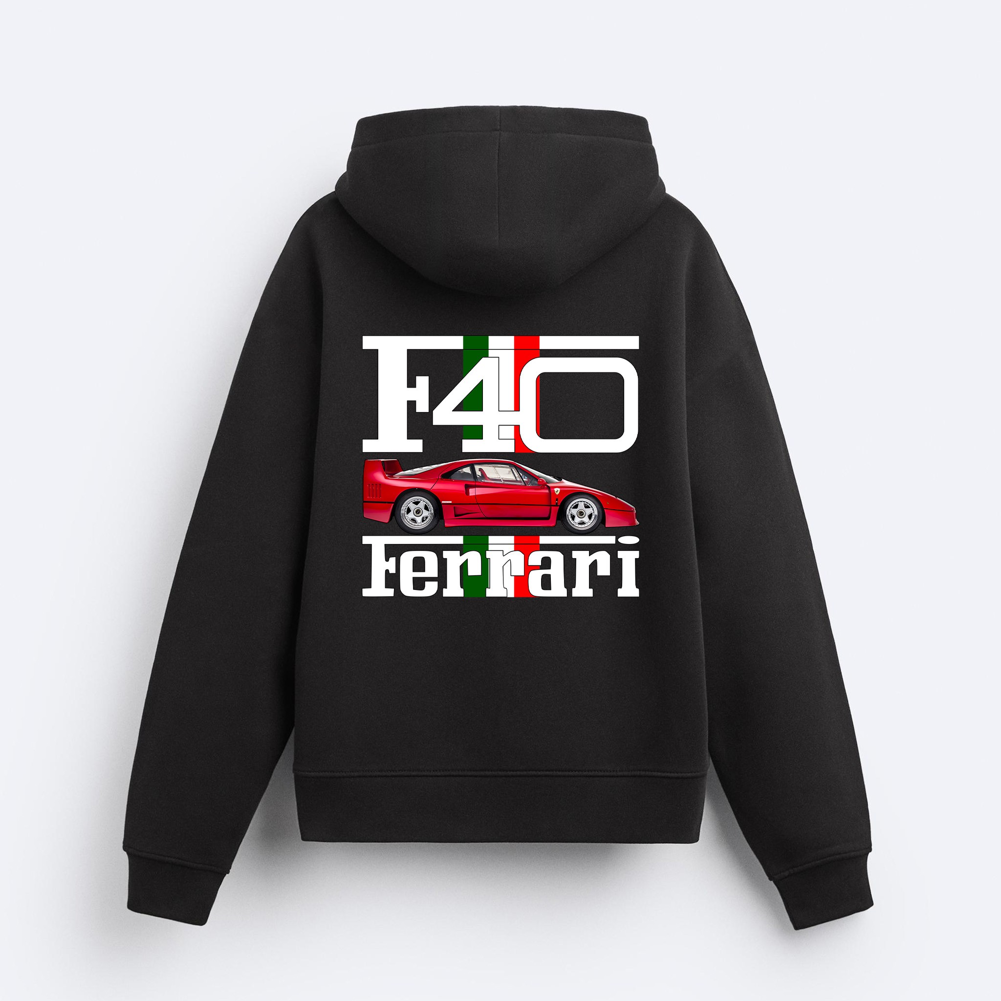 Ferrari F40 Kapşonlu Sweatshirt